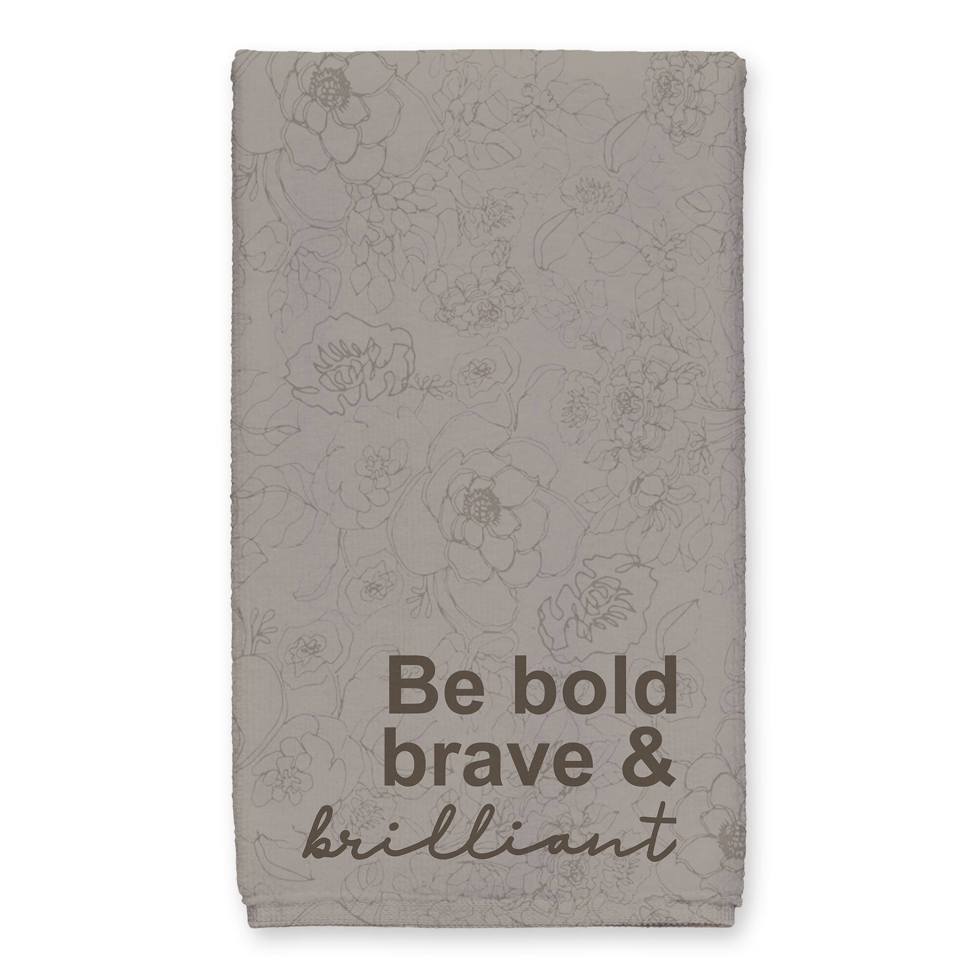 Be Bold Brave Brilliant Tea Towel Set Kitchen Towels Michaels
