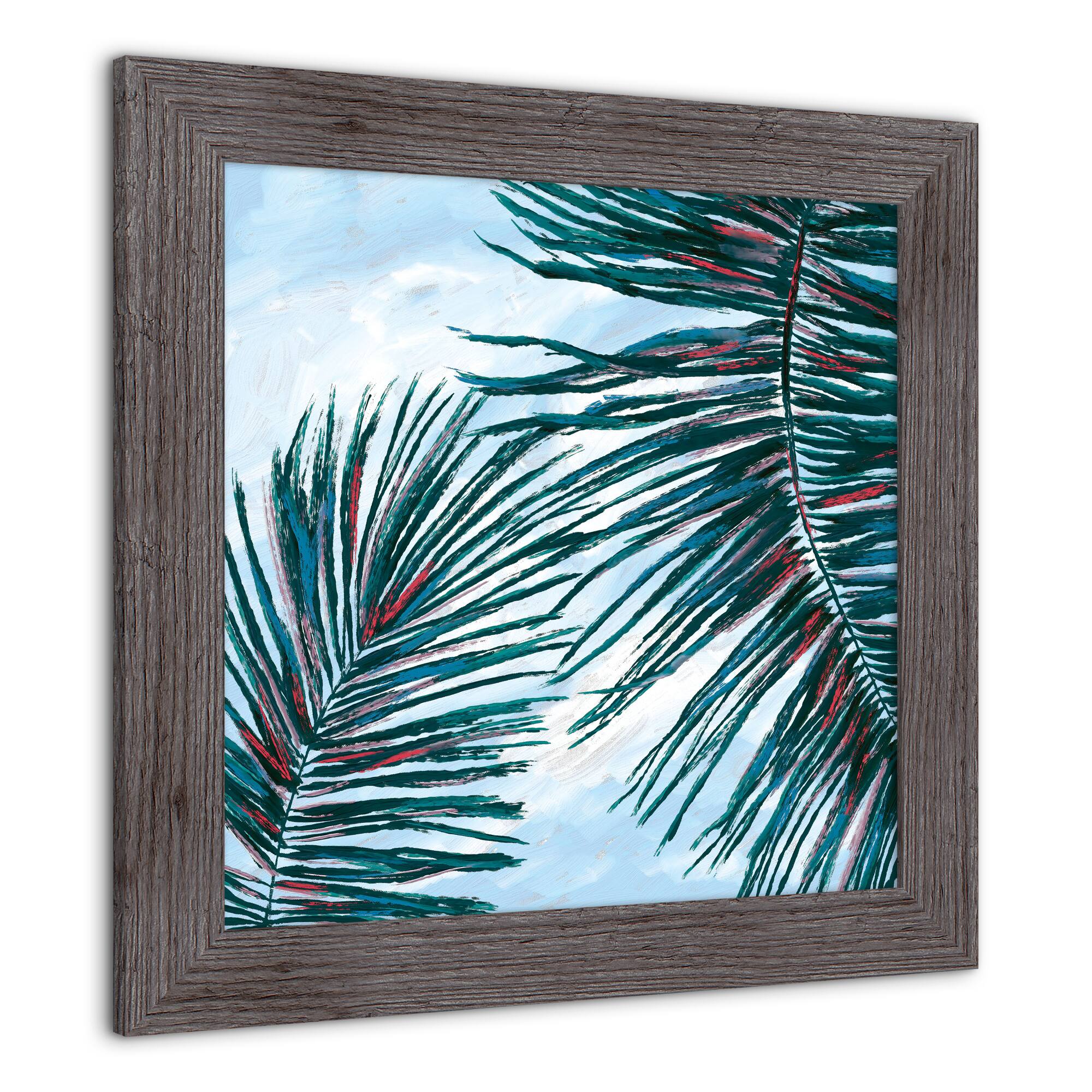 Palm Sky Framed Print Wall Hanging