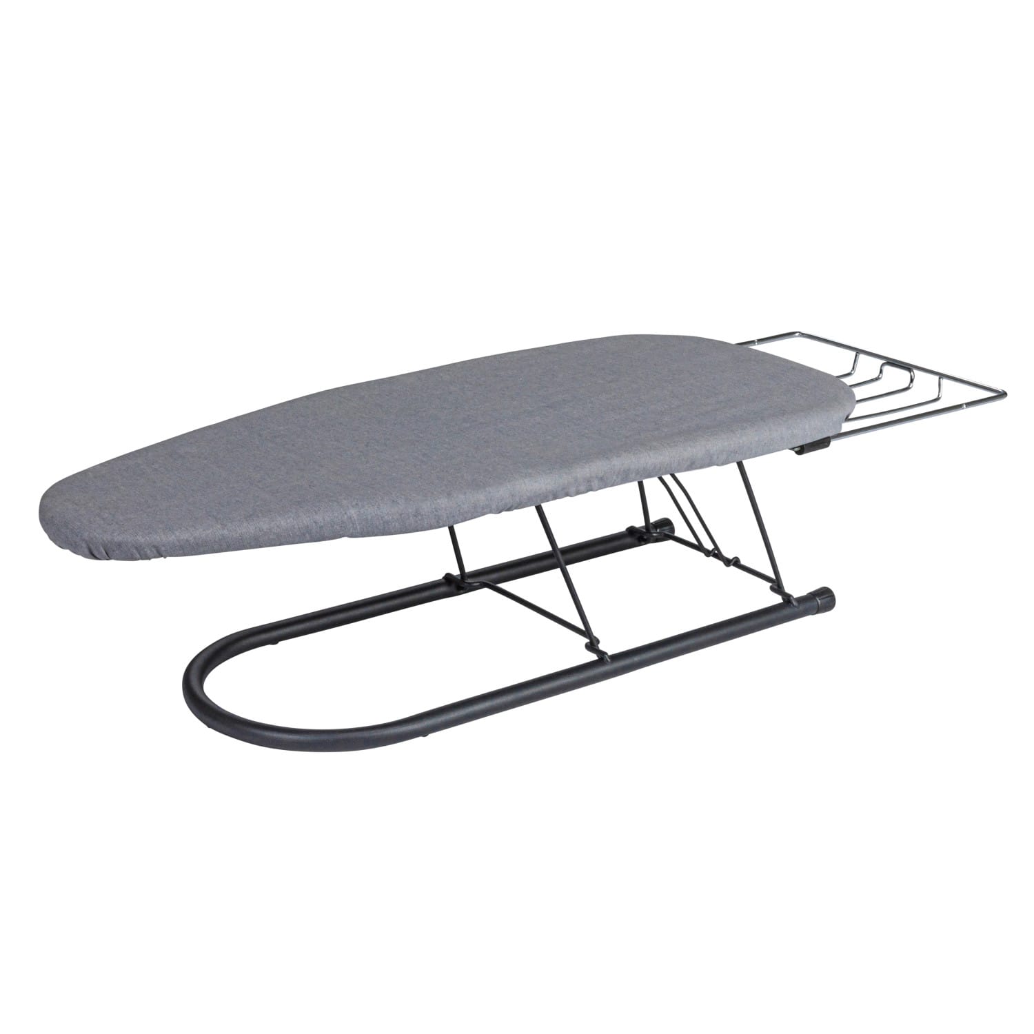 Household Essentials Gray &#x26; Black Tabletop Ironing Board