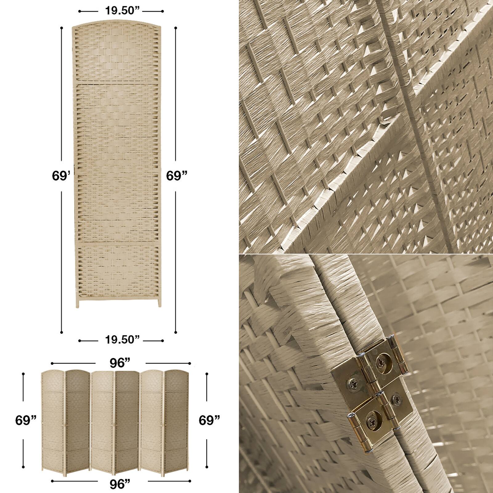 Sorbus 6-Panel Room Divider