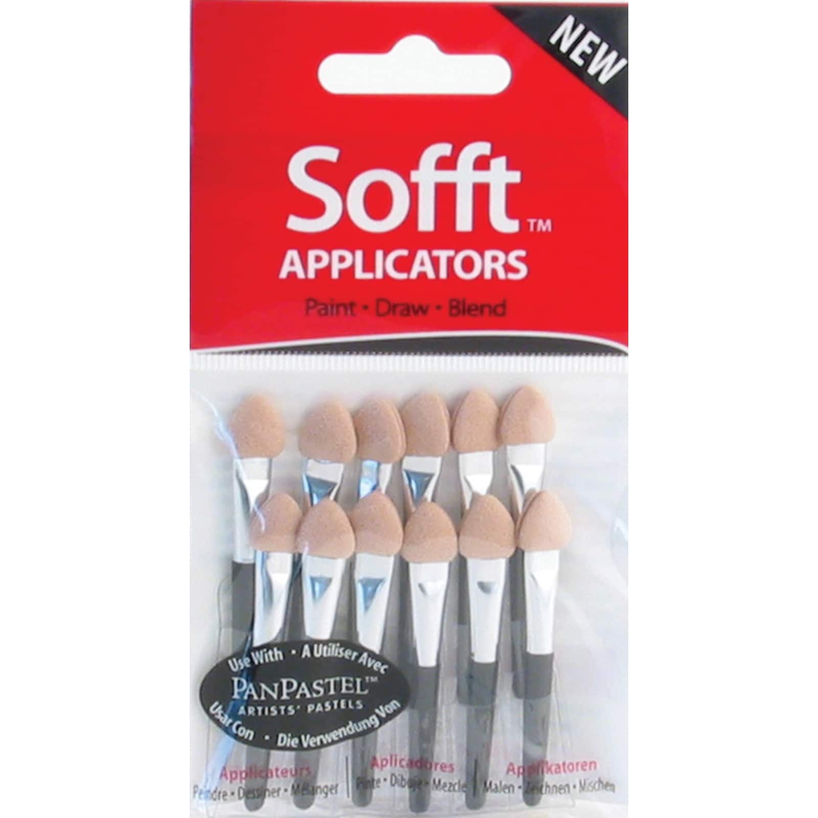 Colorfin Sofft&#x2122; Tools Mini Applicators, 12ct.
