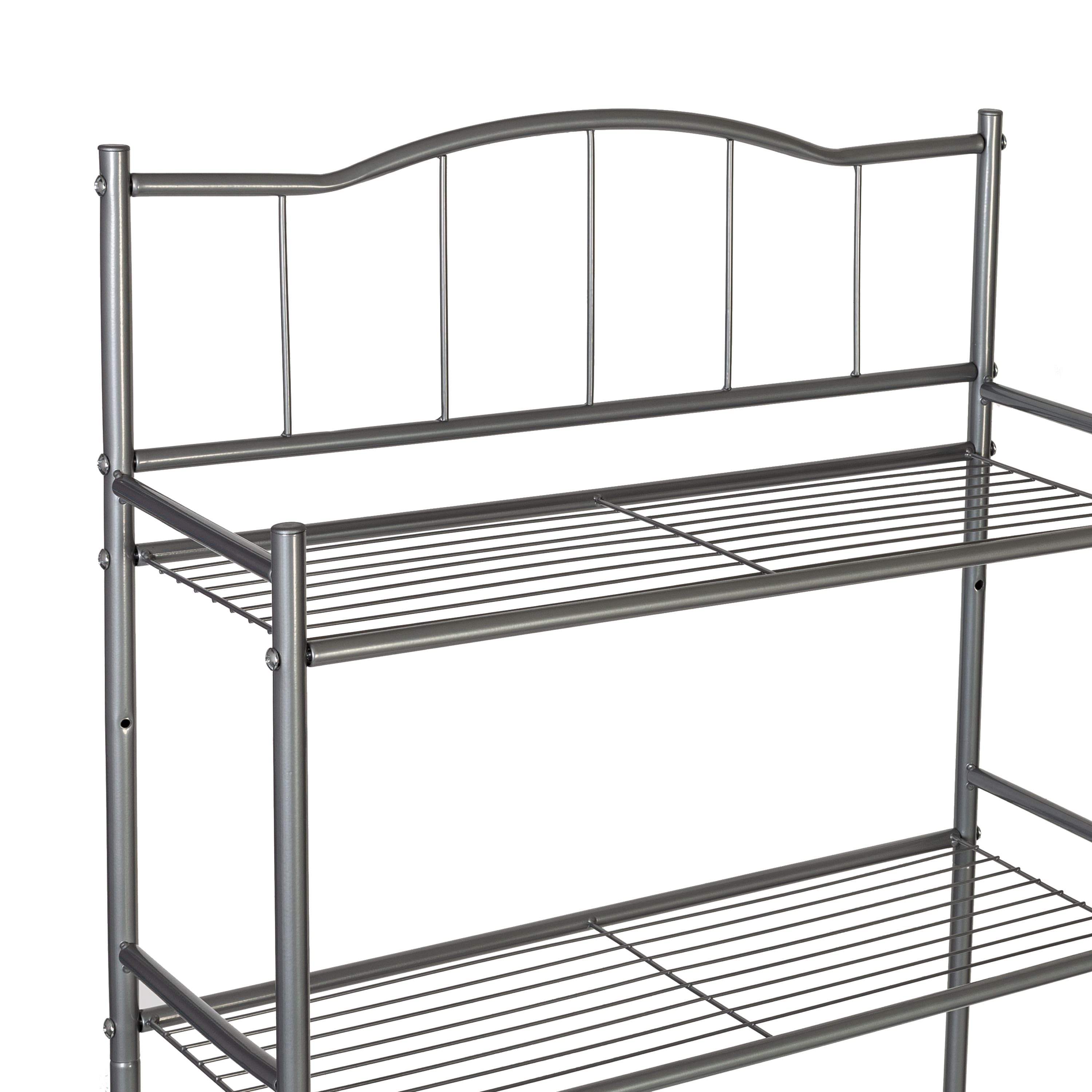 Honey Can Do Nickel 3-Shelf Over-The-Toilet Space Saver