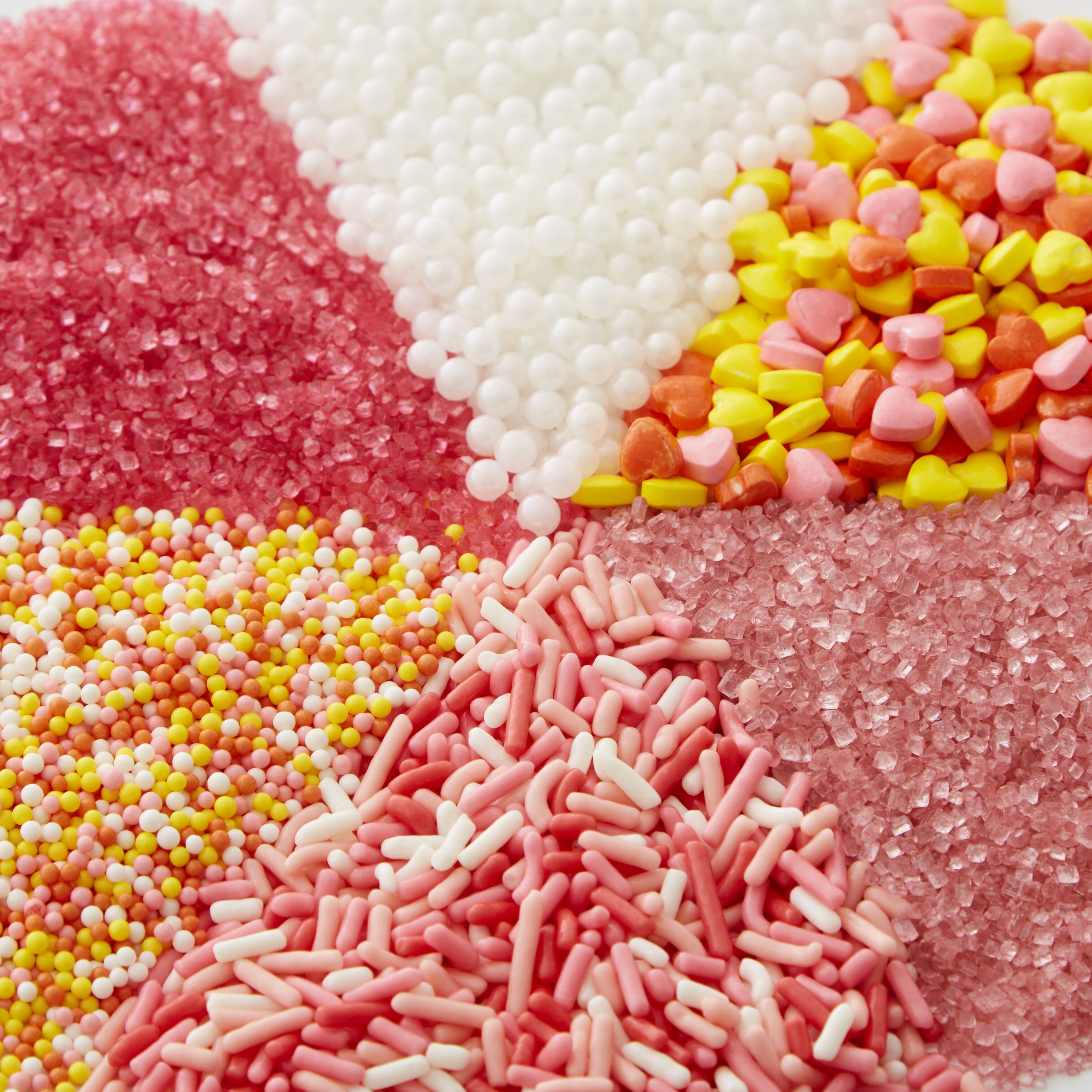 Wilton&#xAE; Primary Pinks 6-Cell Sprinkle Mix