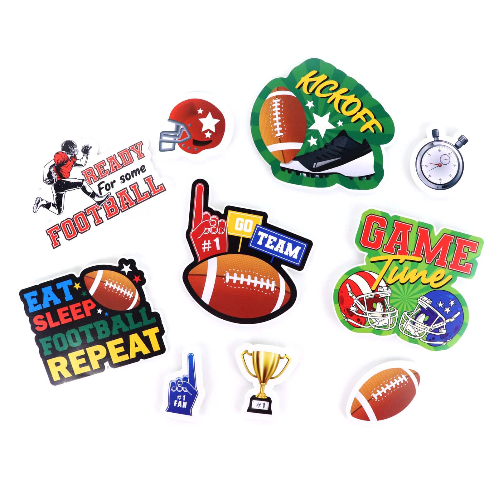 Football Vinyl Die Cut Stickers by Recollections&#x2122;