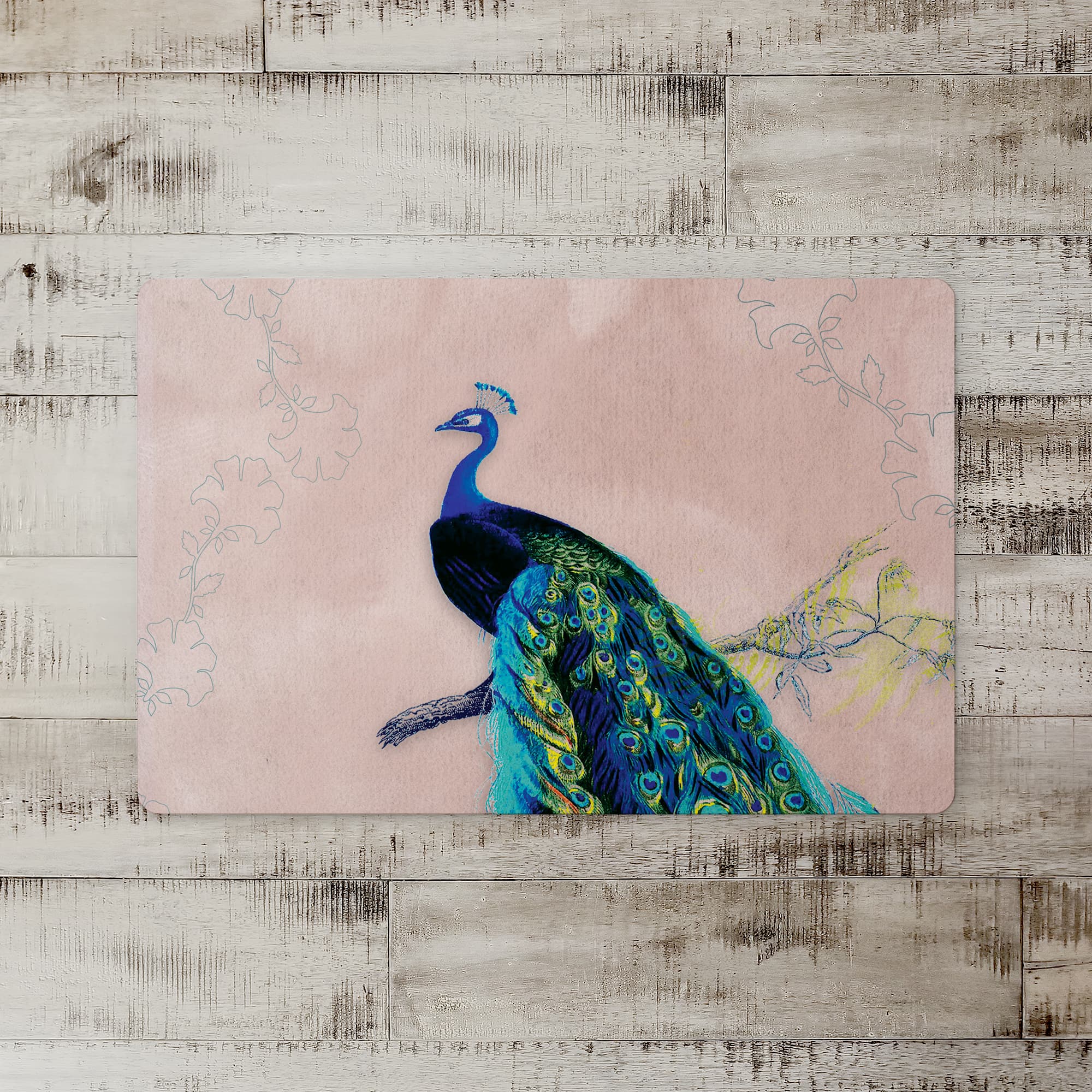 Regal Peacock 27" x 18" Floor Mat