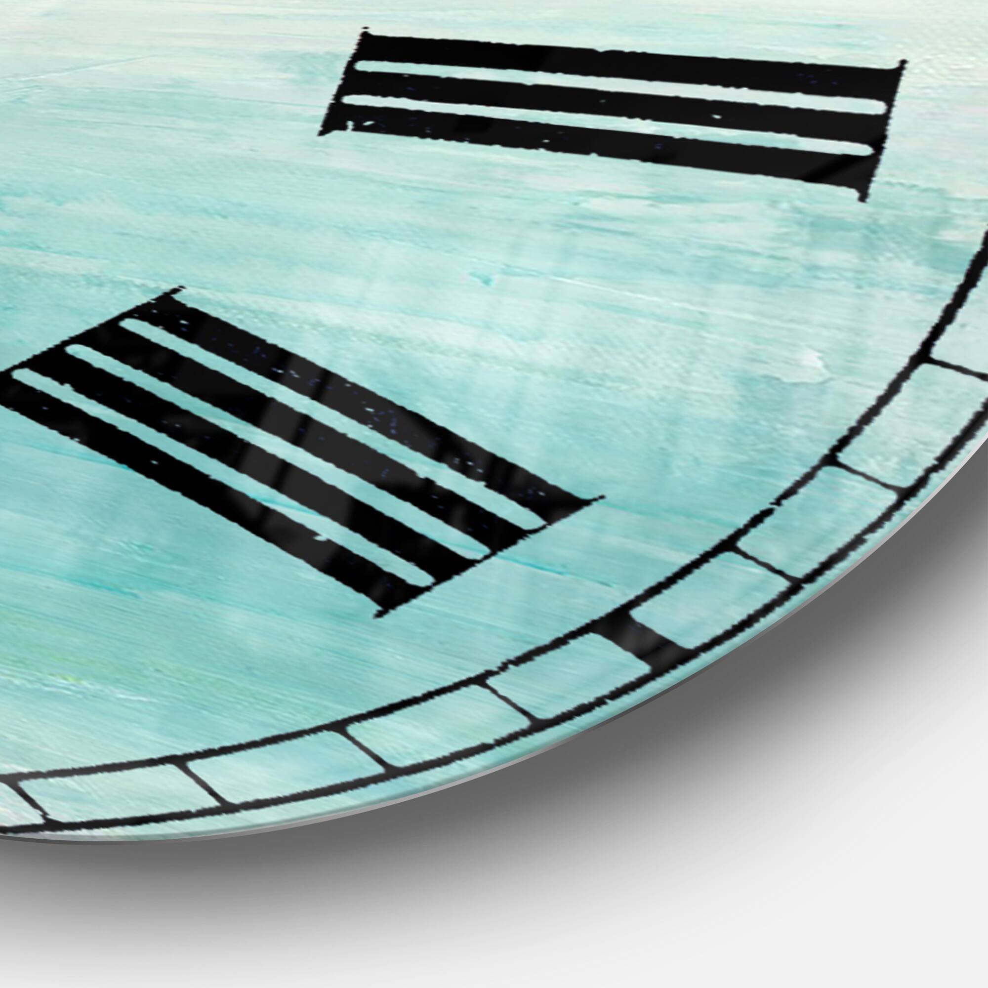 Designart From The Shore Traditional Wall Clock