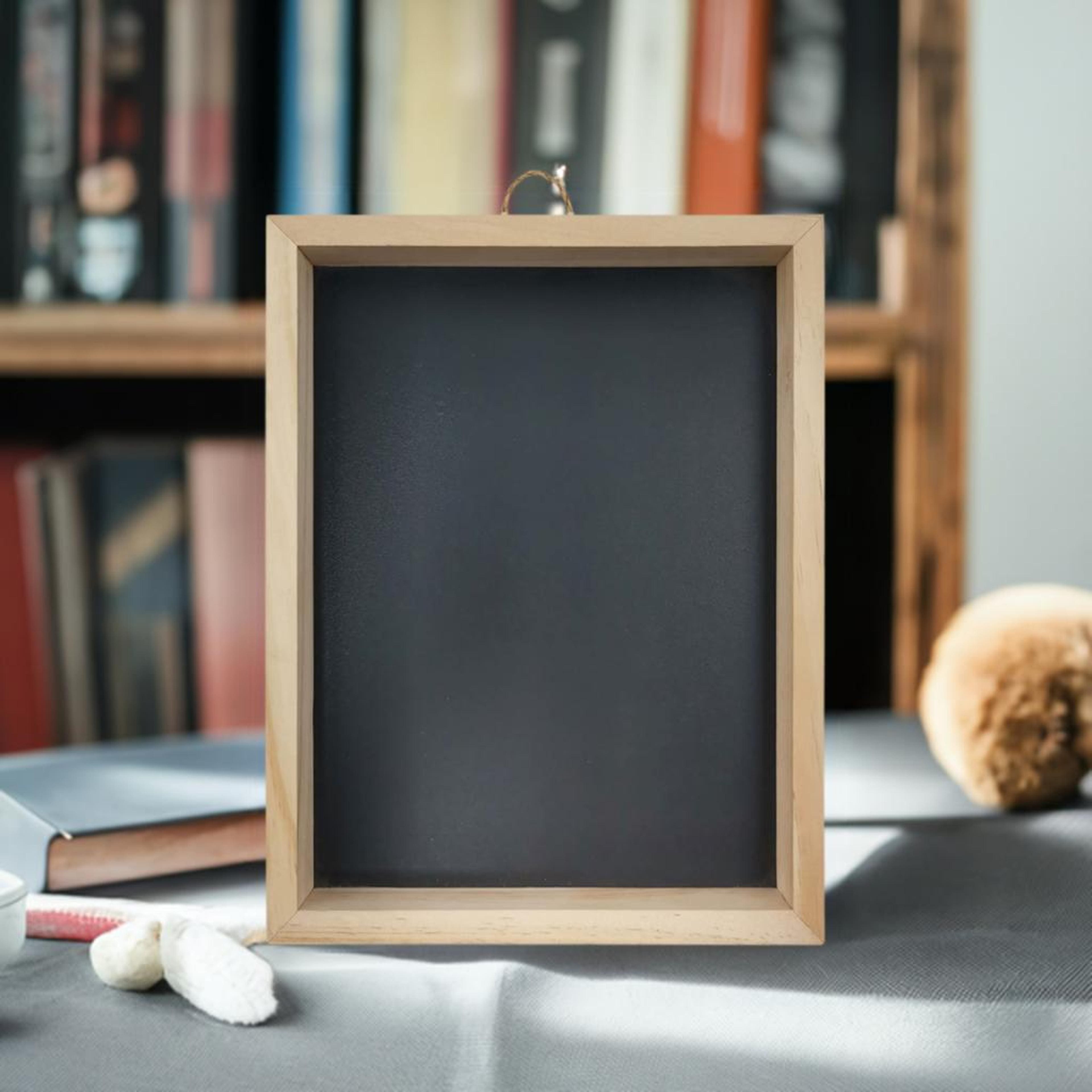 8&#x22; x 10&#x22; Framed Pinewood Chalkboard by Make Market&#xAE;