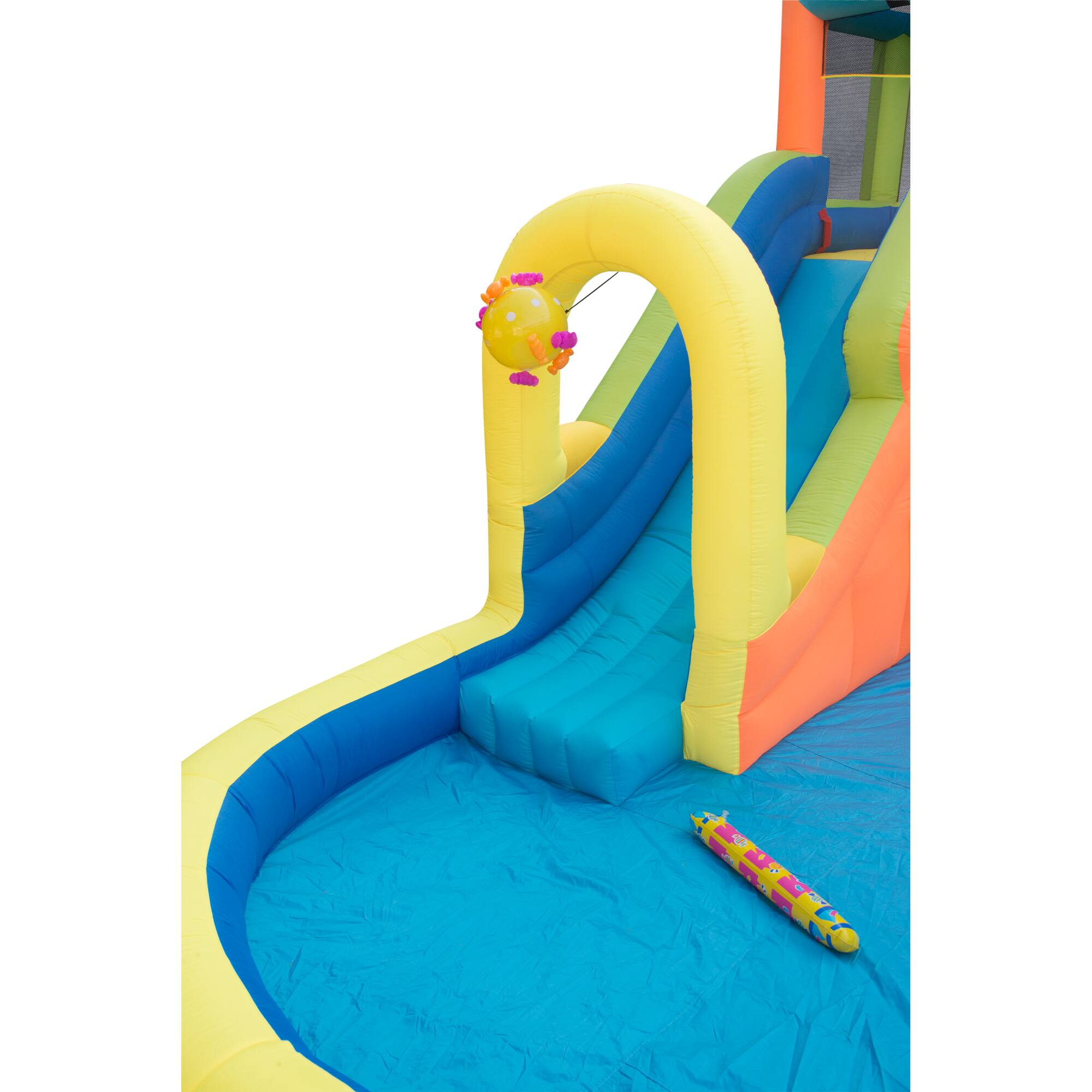 Banzai® 14ft. Inflatable Piñata Bash Party Slide™ Water Park