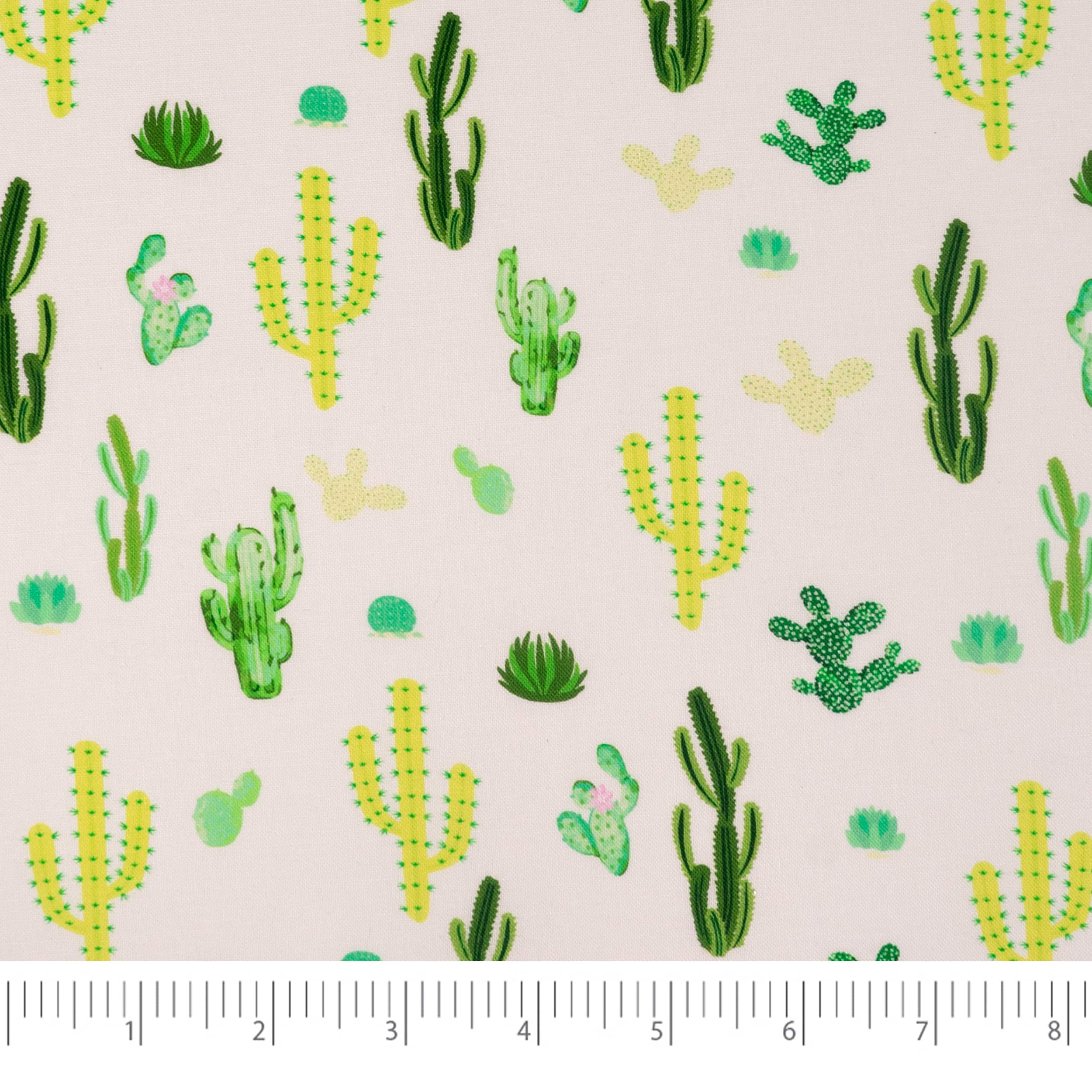 SINGER Cactus Scatter Print Cotton Fabric