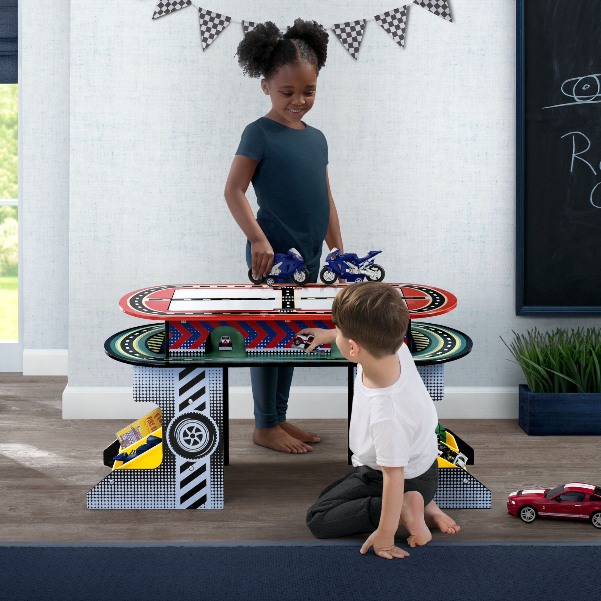 Race Car Play Table