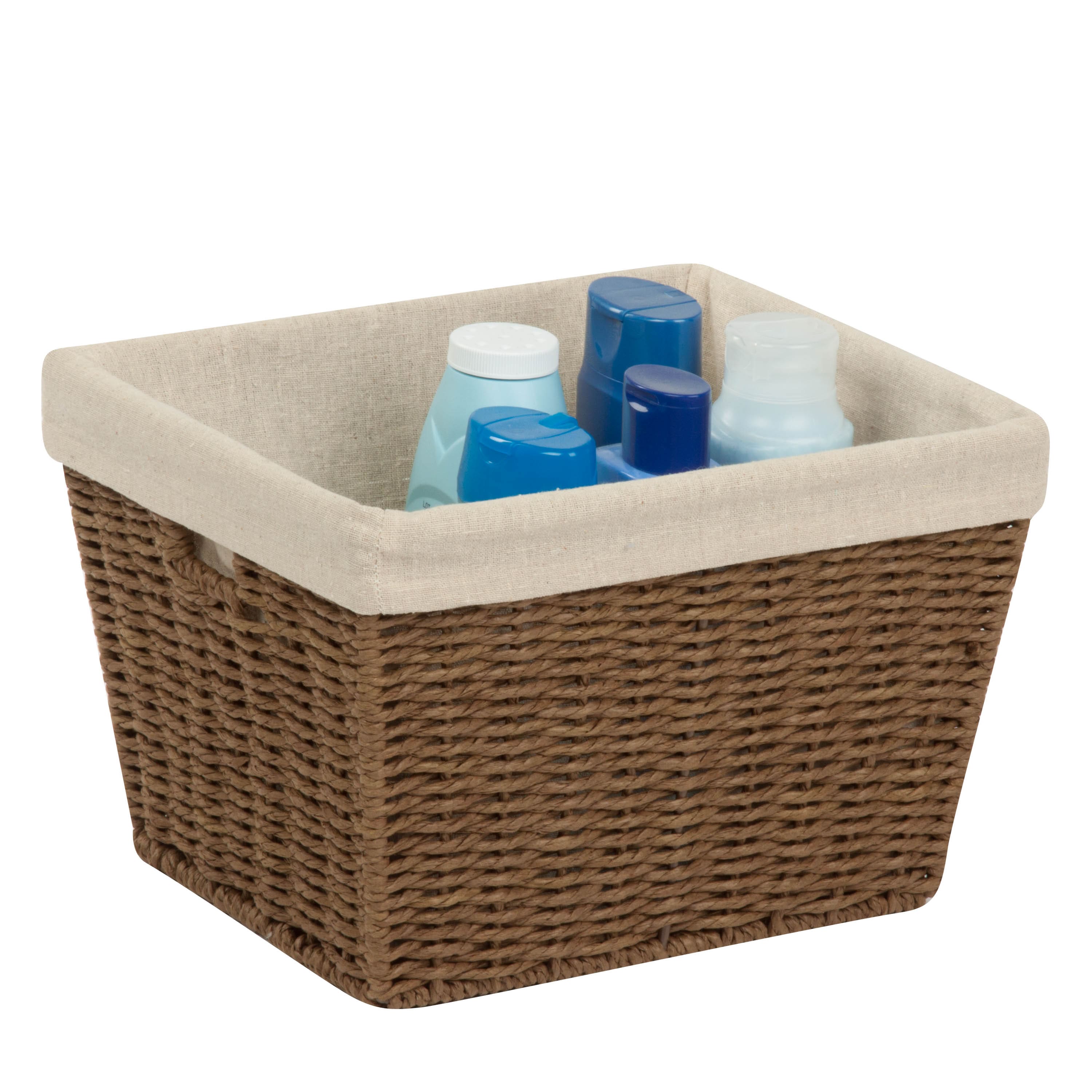 Paper rope basket clearance with liner