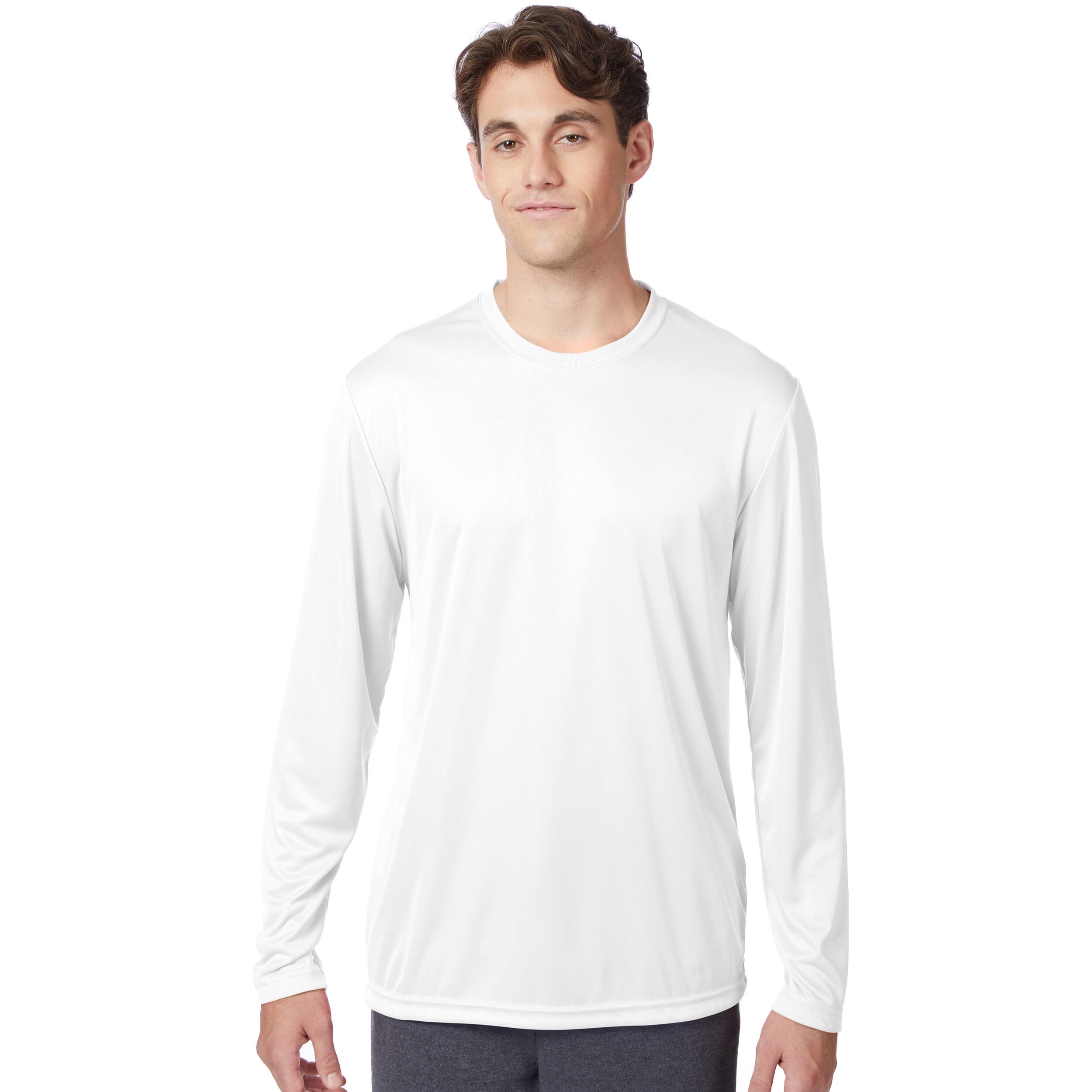 Hanes Sport Cool DRI Long Sleeve Men's Performance T-Shirt