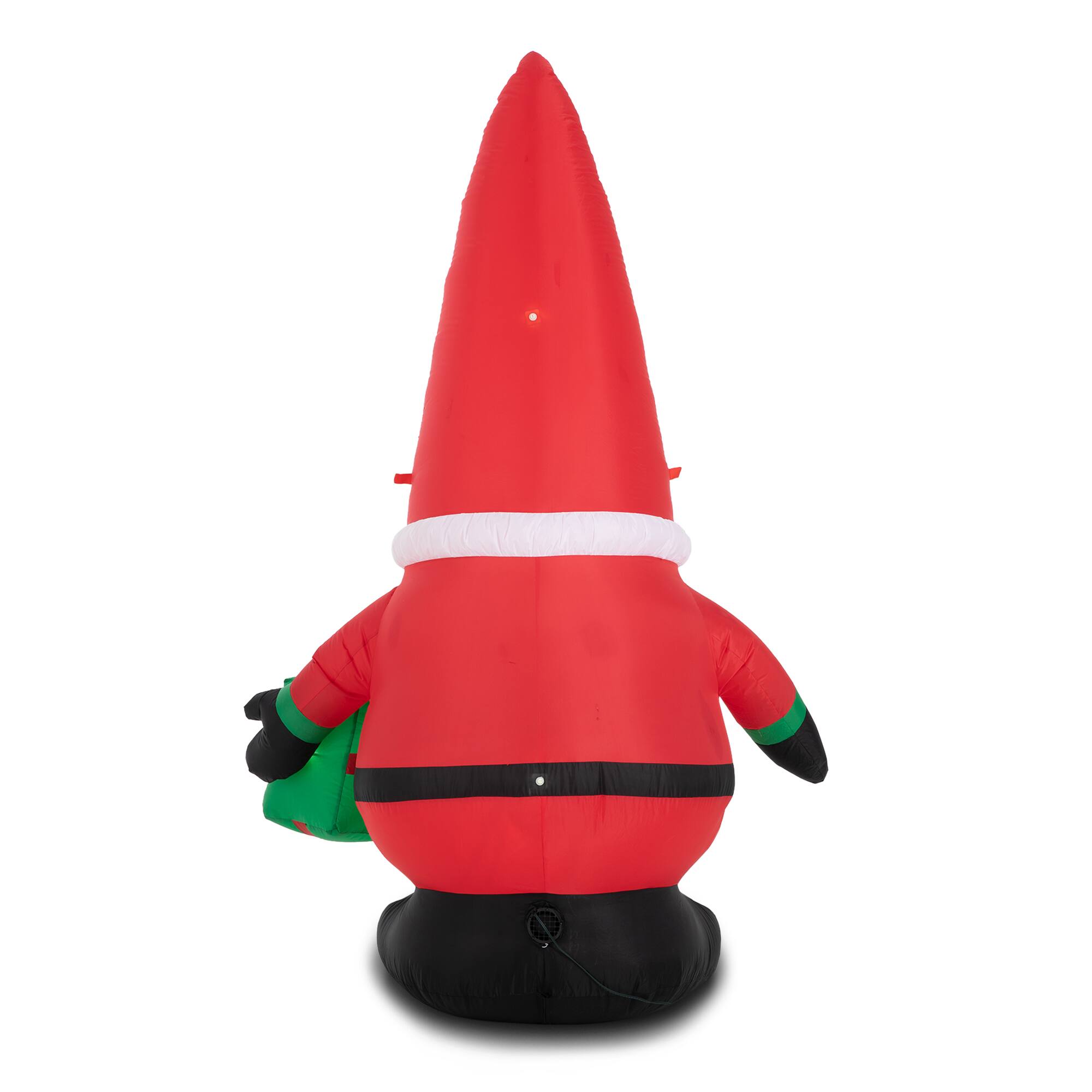 Glitzhome® 6ft. Lighted Inflatable Gnome Décor