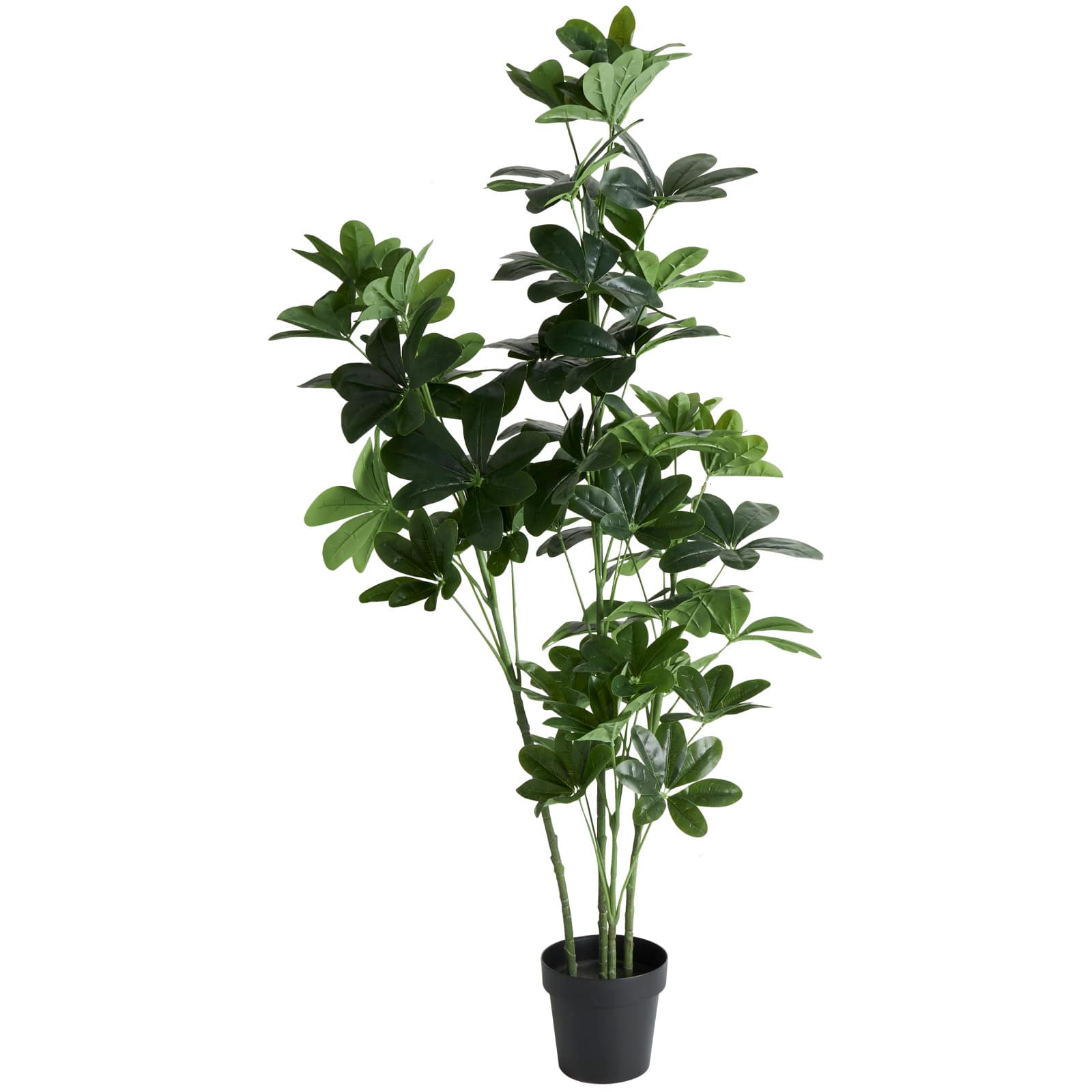 5ft. Potted Green Faux Foliage Artificial Money Tree