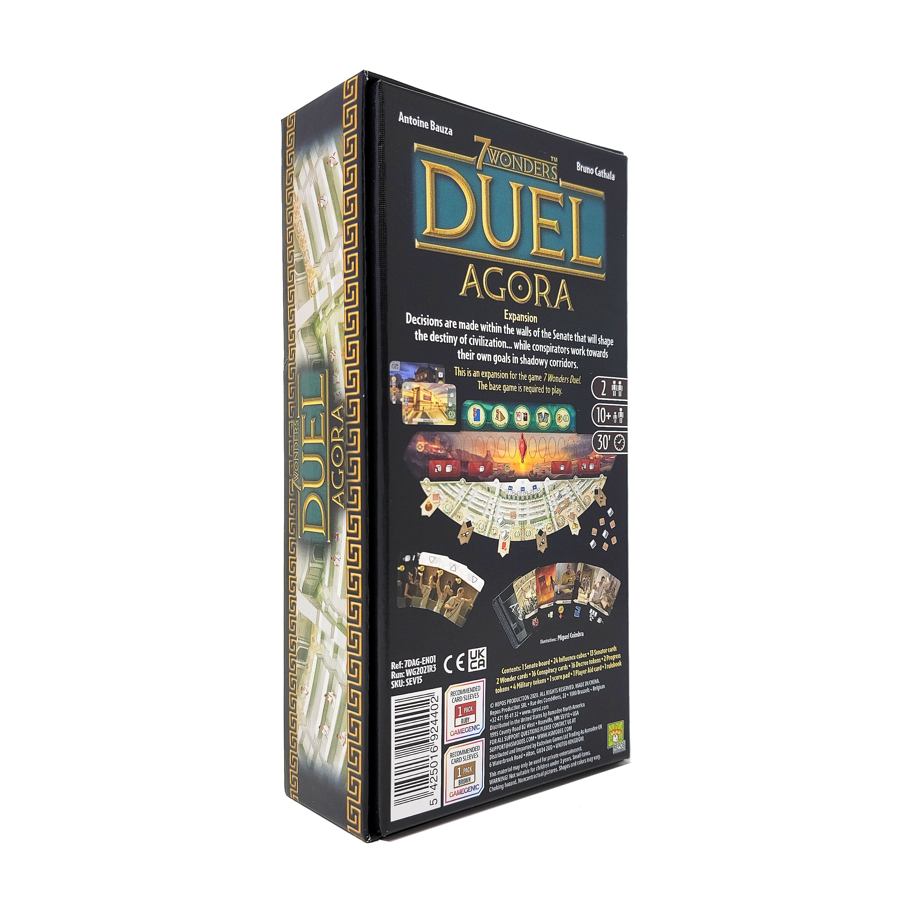 7 Wonders Duel Agora Board Game Expansion