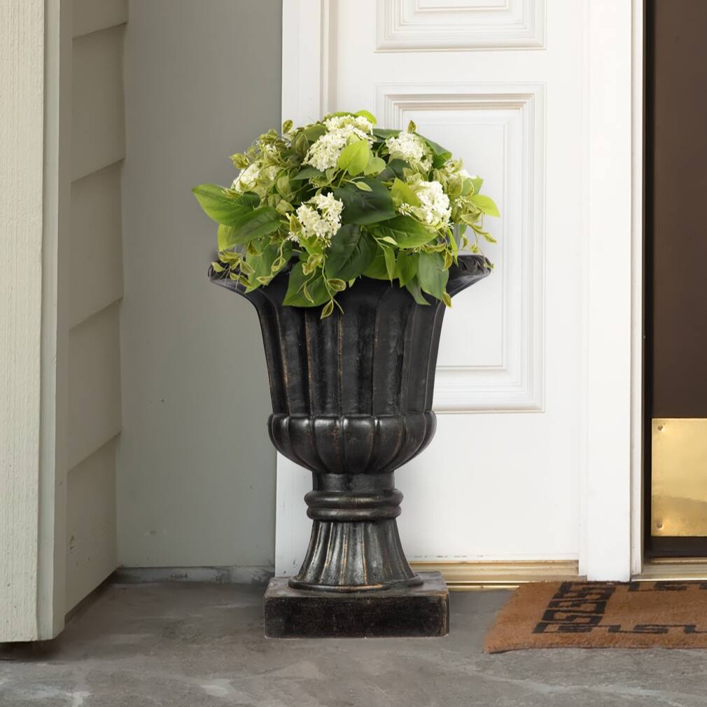 Haute Decor 24" Hydrangea Urn Filler with Adjustable Height