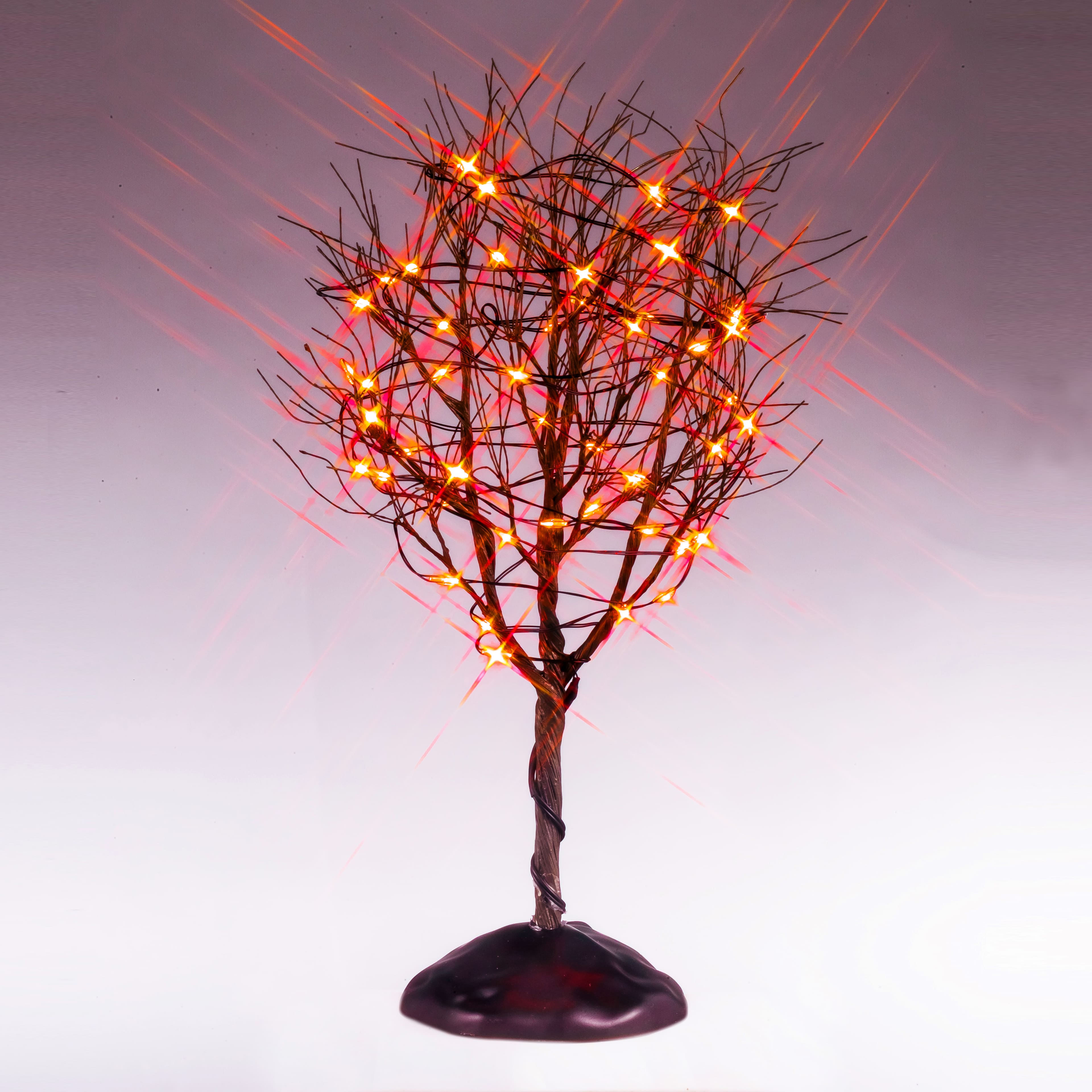 Lemax® Spooky Town® Dry Tree with Orange Lights