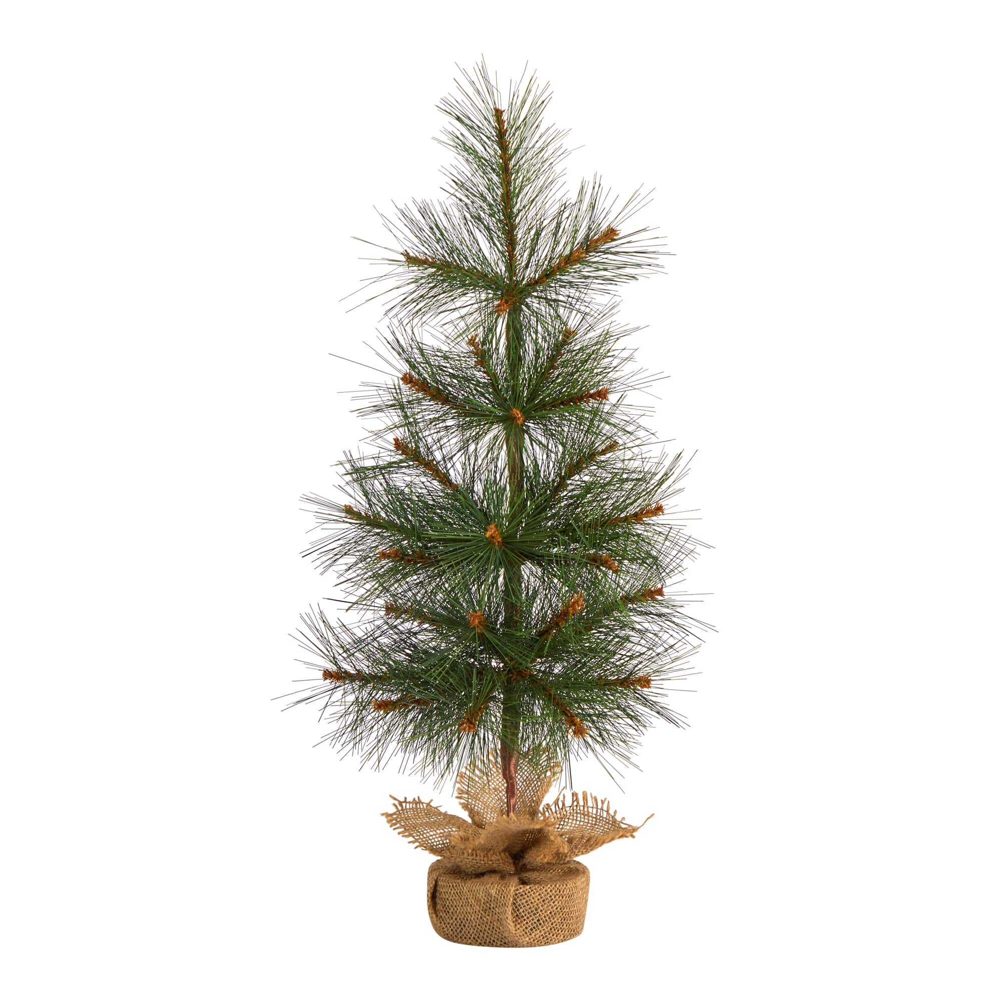 2ft. Unlit Artificial Christmas Tree in Burlap Base | Shop All ...