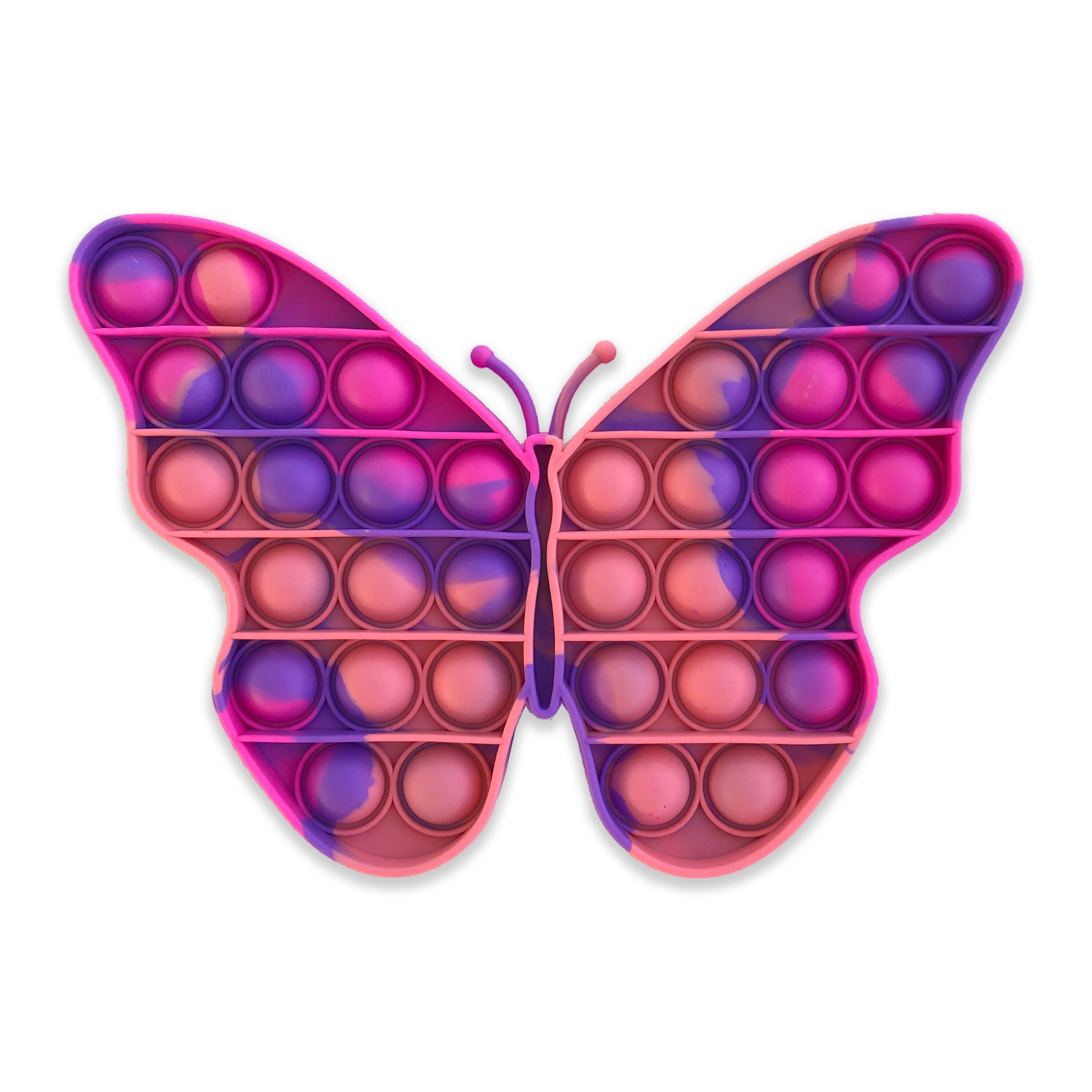 GottaPop Pink Butterfly Pop It Fidget Toy Party Favors, 6ct.