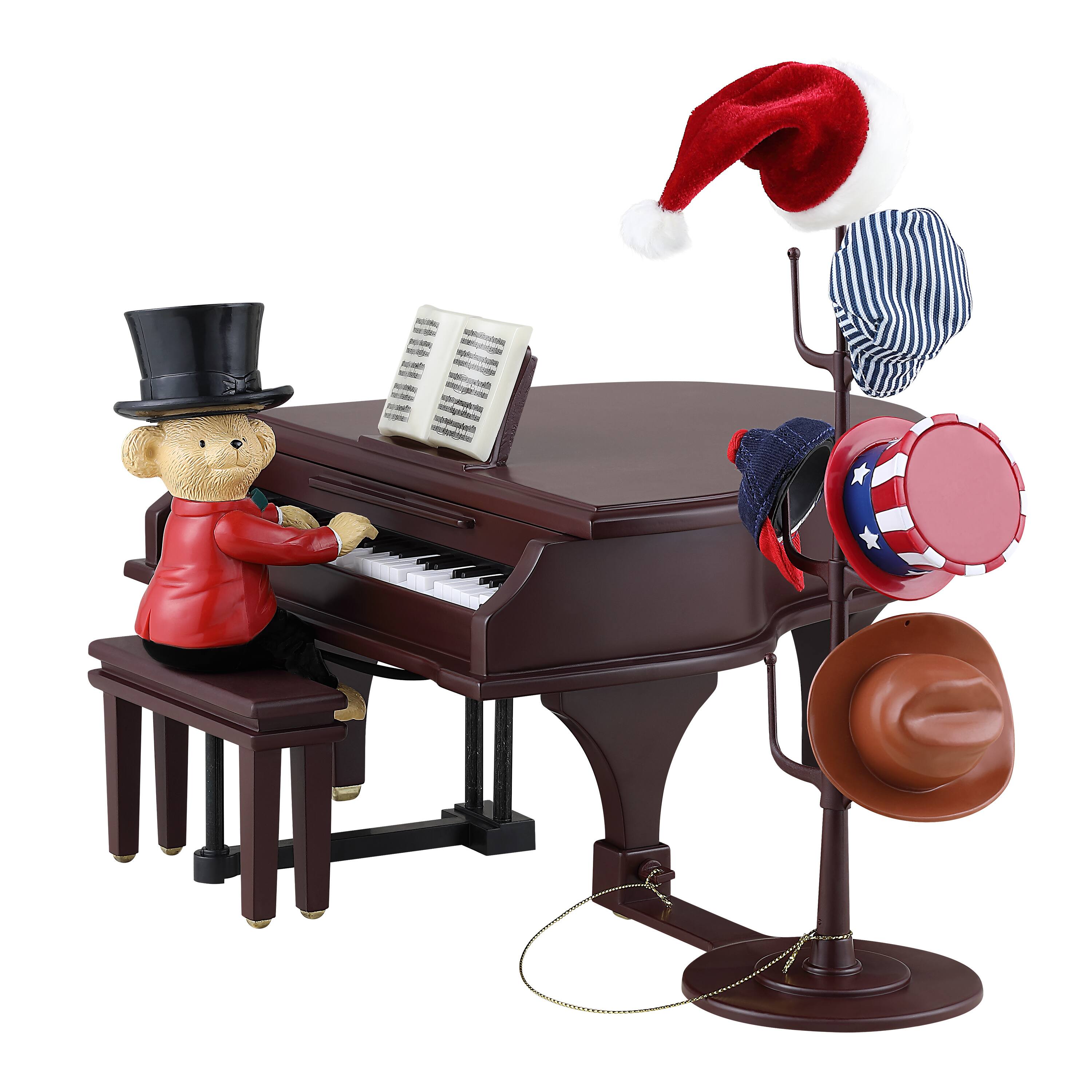 90th Anniversary Collection 7" Animated & Musical Teddy Takes Requests Accent