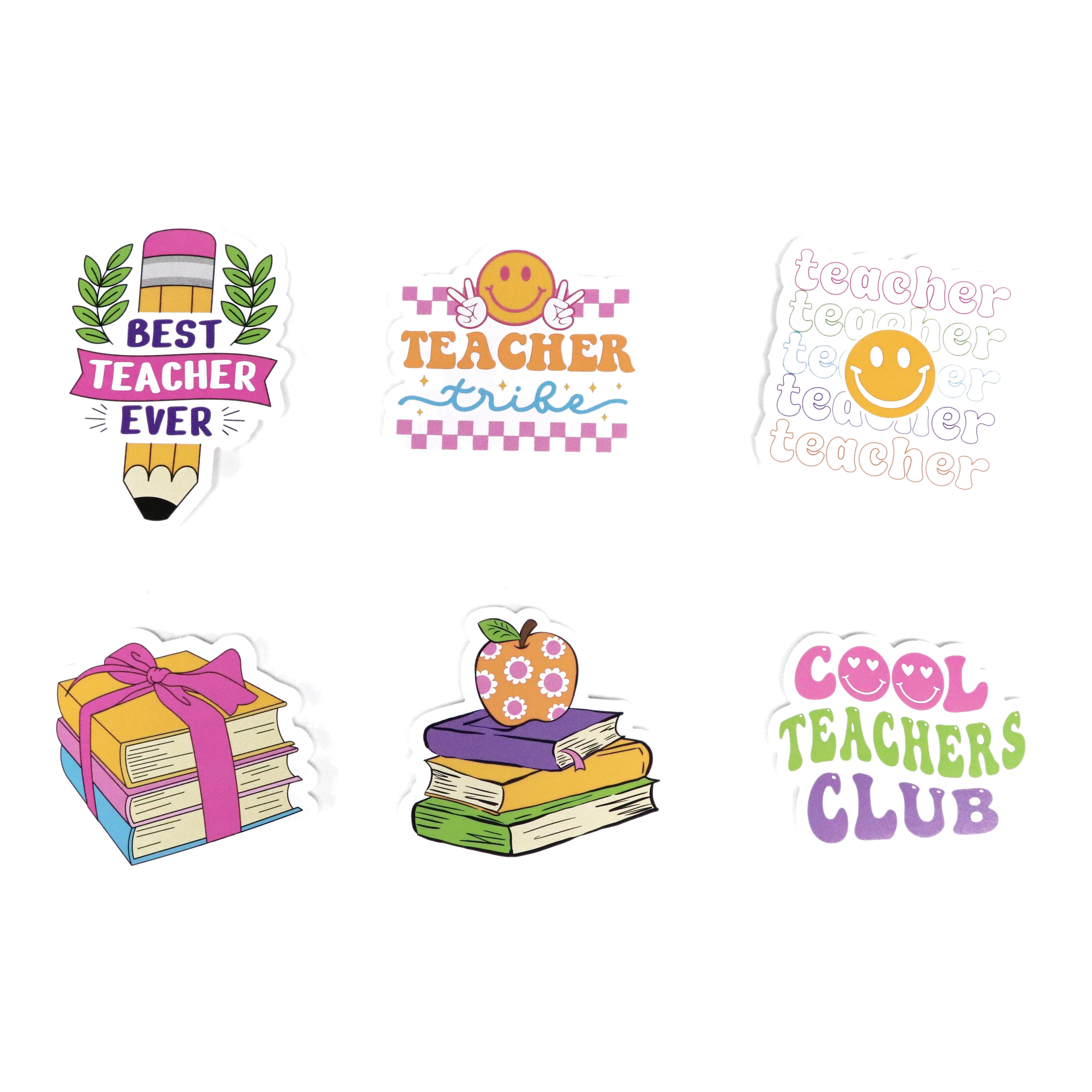 Teacher Vinyl Die Cut Stickers by Recollections™