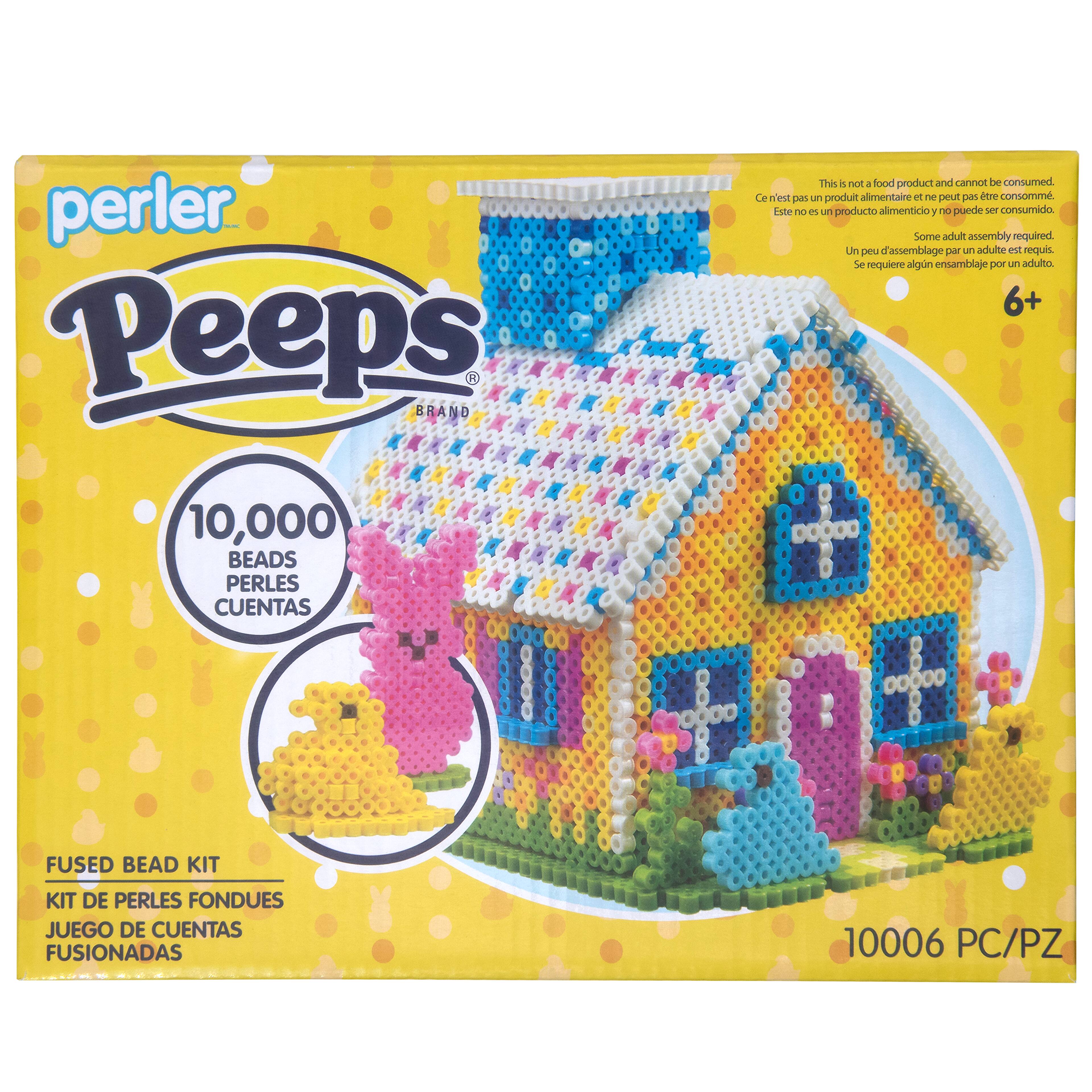 Perler® Peeps® Easter House Fused Bead Kit Michaels