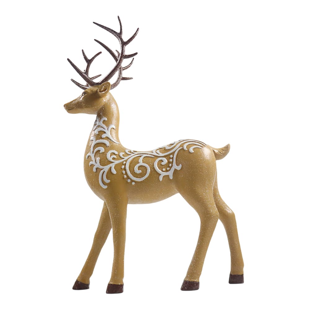 11&#x22; Frosted Standing Deer Tabletop D&#xE9;cor by Ashland&#xAE;