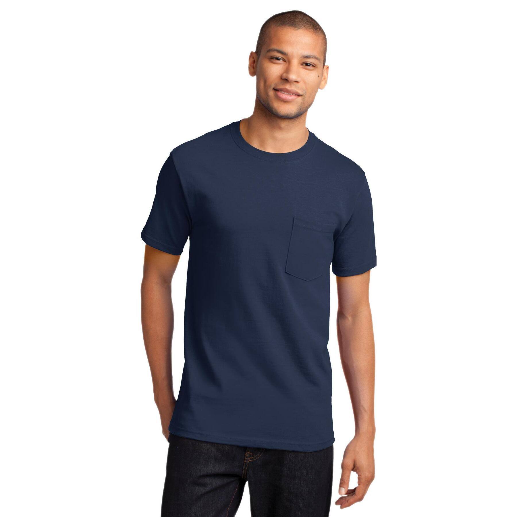 Port & Company® Tall Essential Pocket Adult T-Shirt