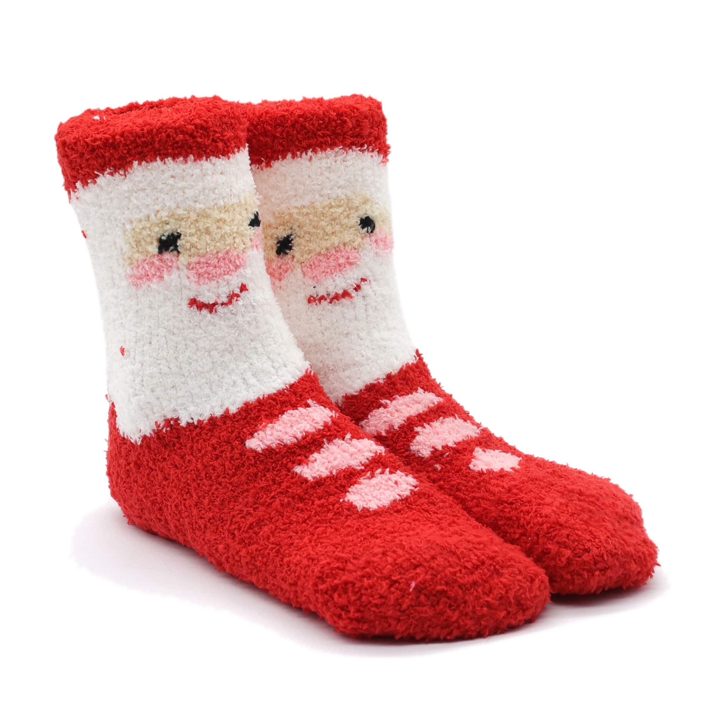 Santa Fuzzy Socks by Creatology&#x2122;