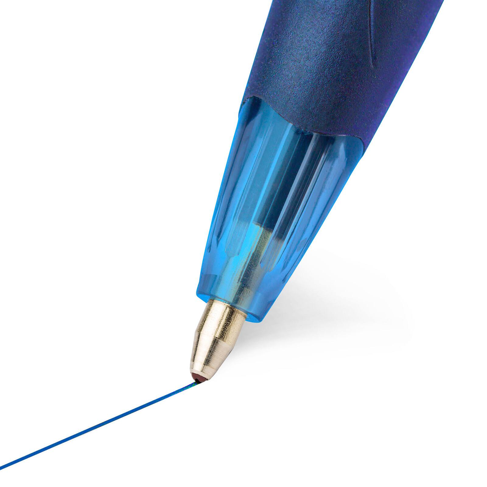 BIC® Glide™ Blue Medium Point 1mm Retractable Ball Pens, 12ct.