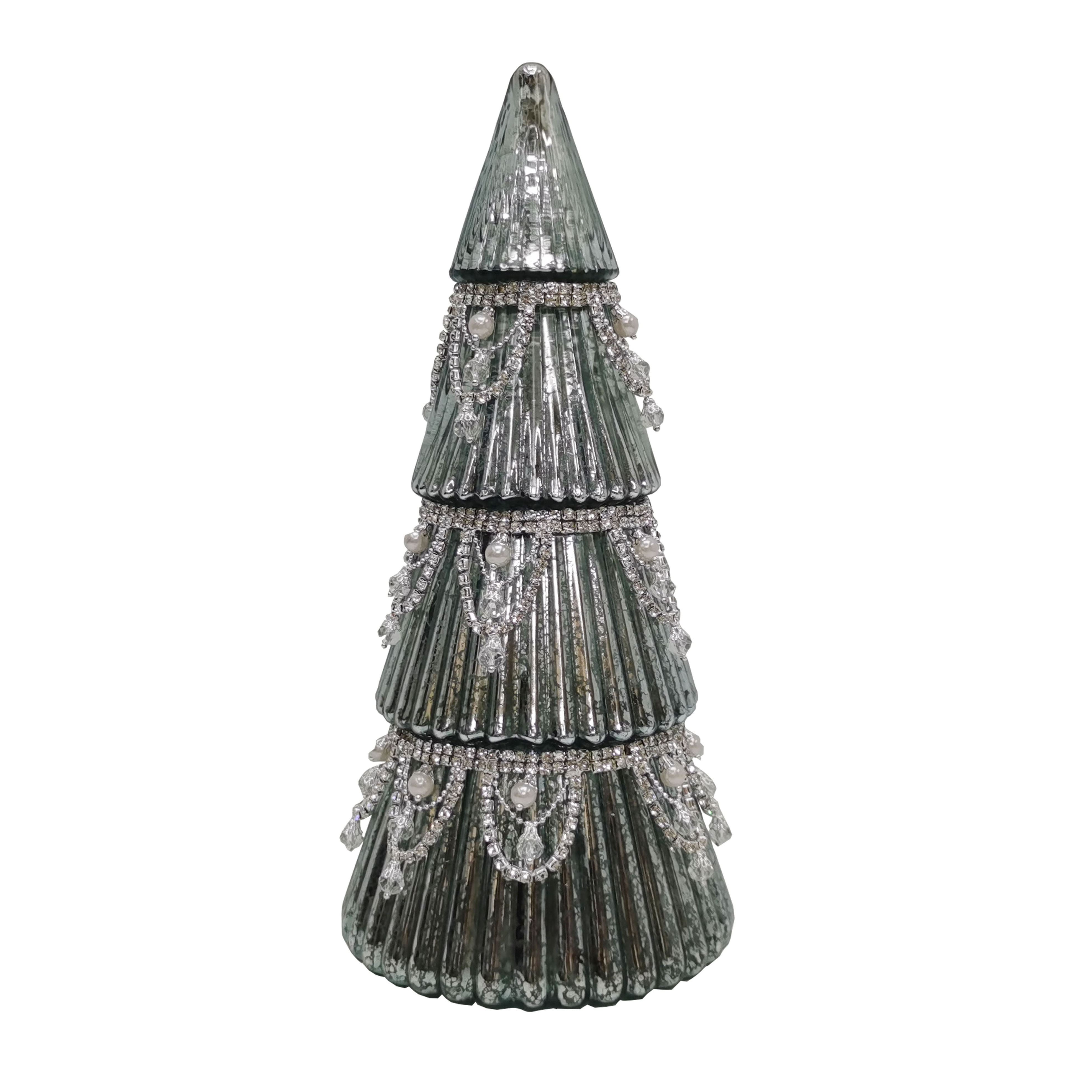 LED Glass Crystal Tree Tabletop D&#xE9;cor by Ashland&#xAE;