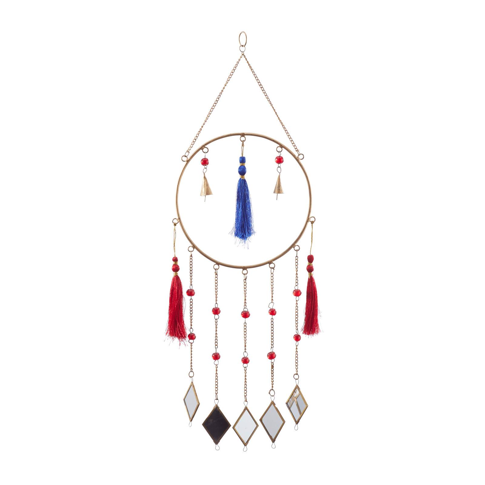 Multi Metal Contemporary Windchime, 31&#x22; x 12&#x22; x 2&#x22;