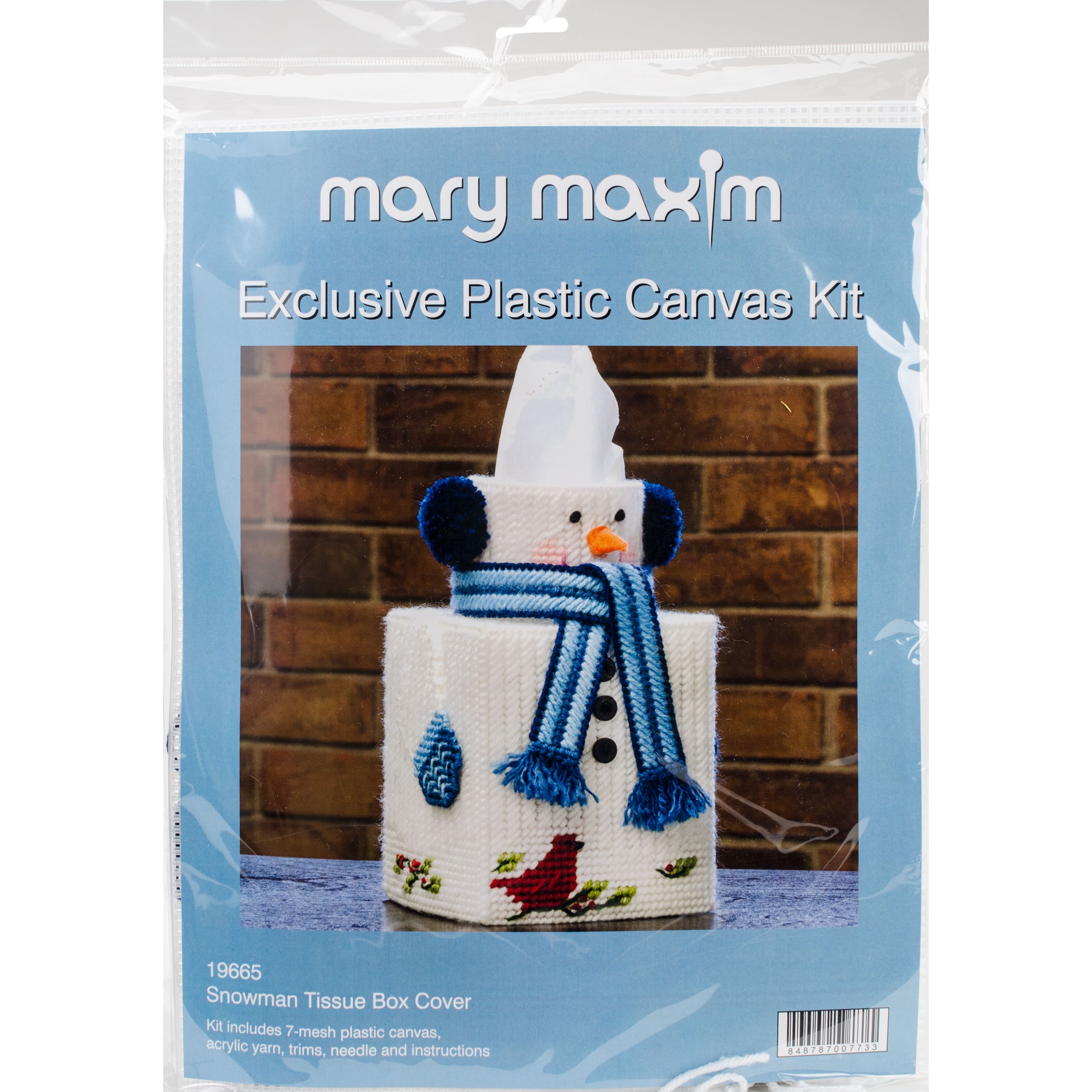 Algopix Similar Product 8 - Mary Maxim Snowman Plastic Canvas