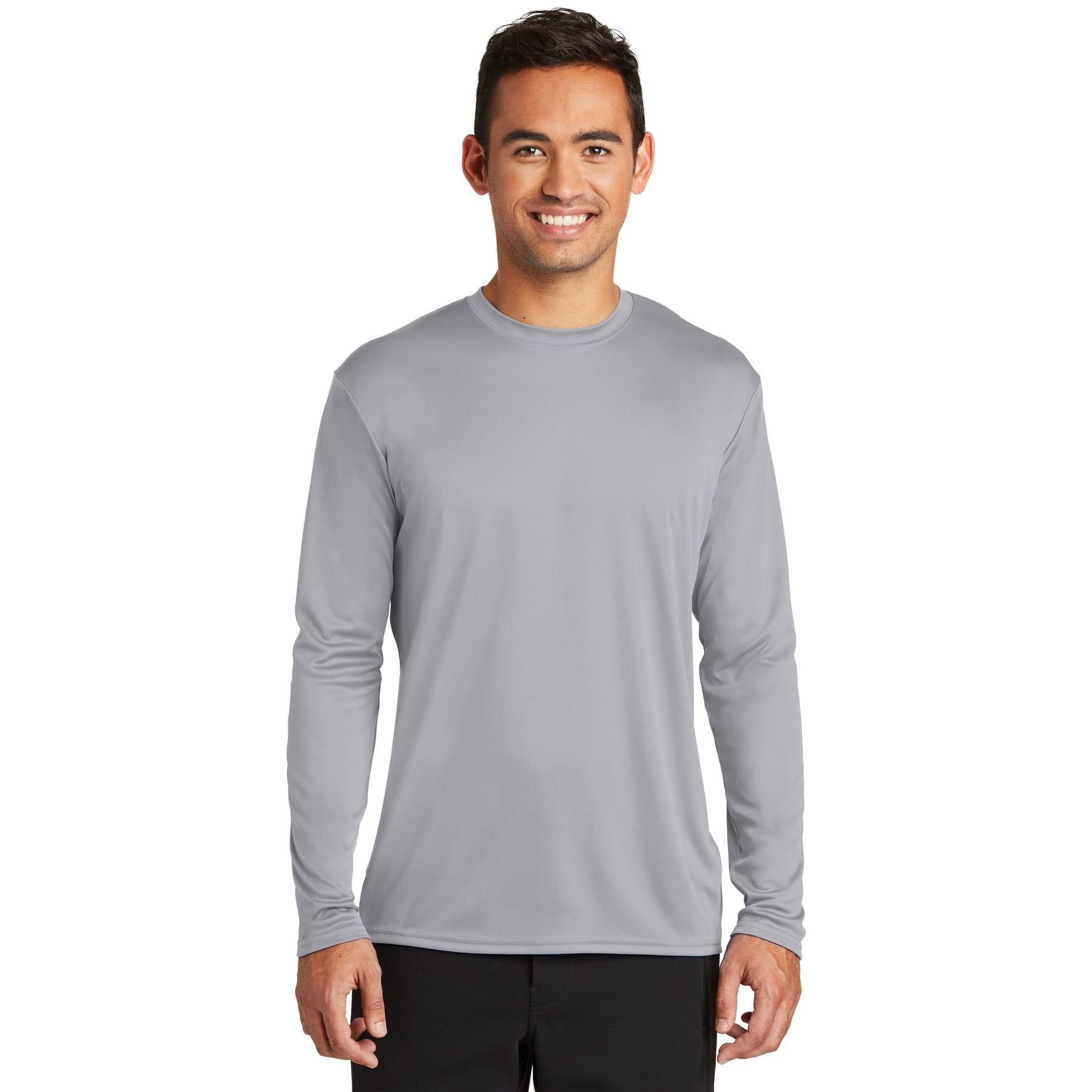 Port & Company® Long Sleeve Performance Men's Tee