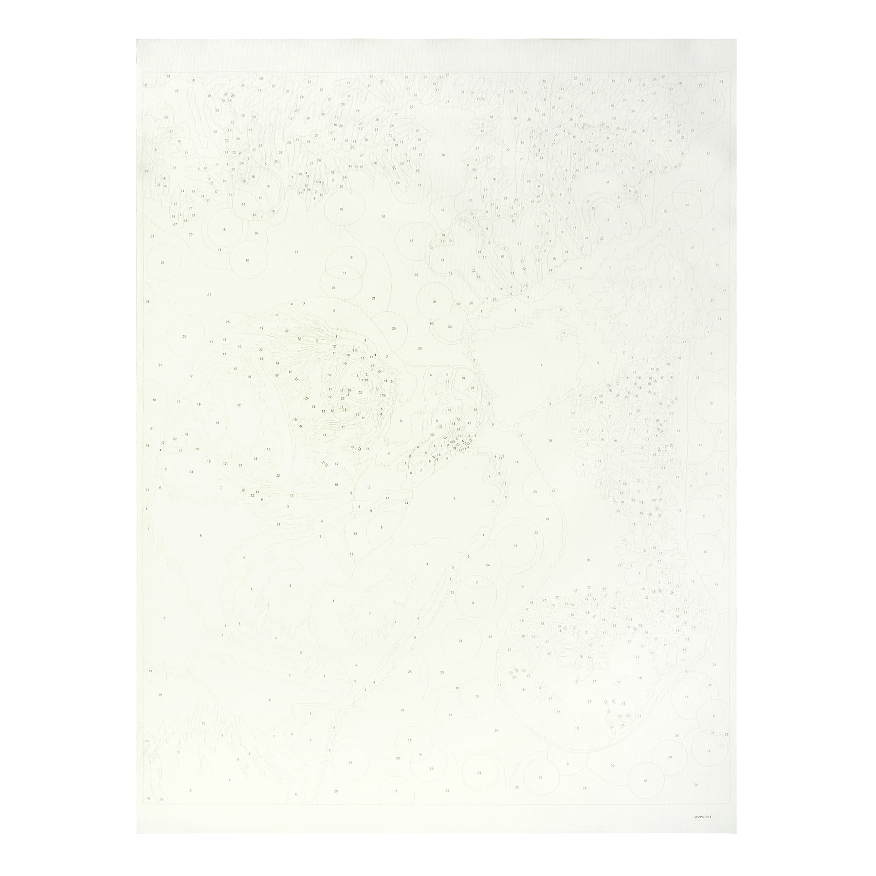 16" x 20" Puppy with Stocking Paint-by-Number Kit by Artist's Loft™