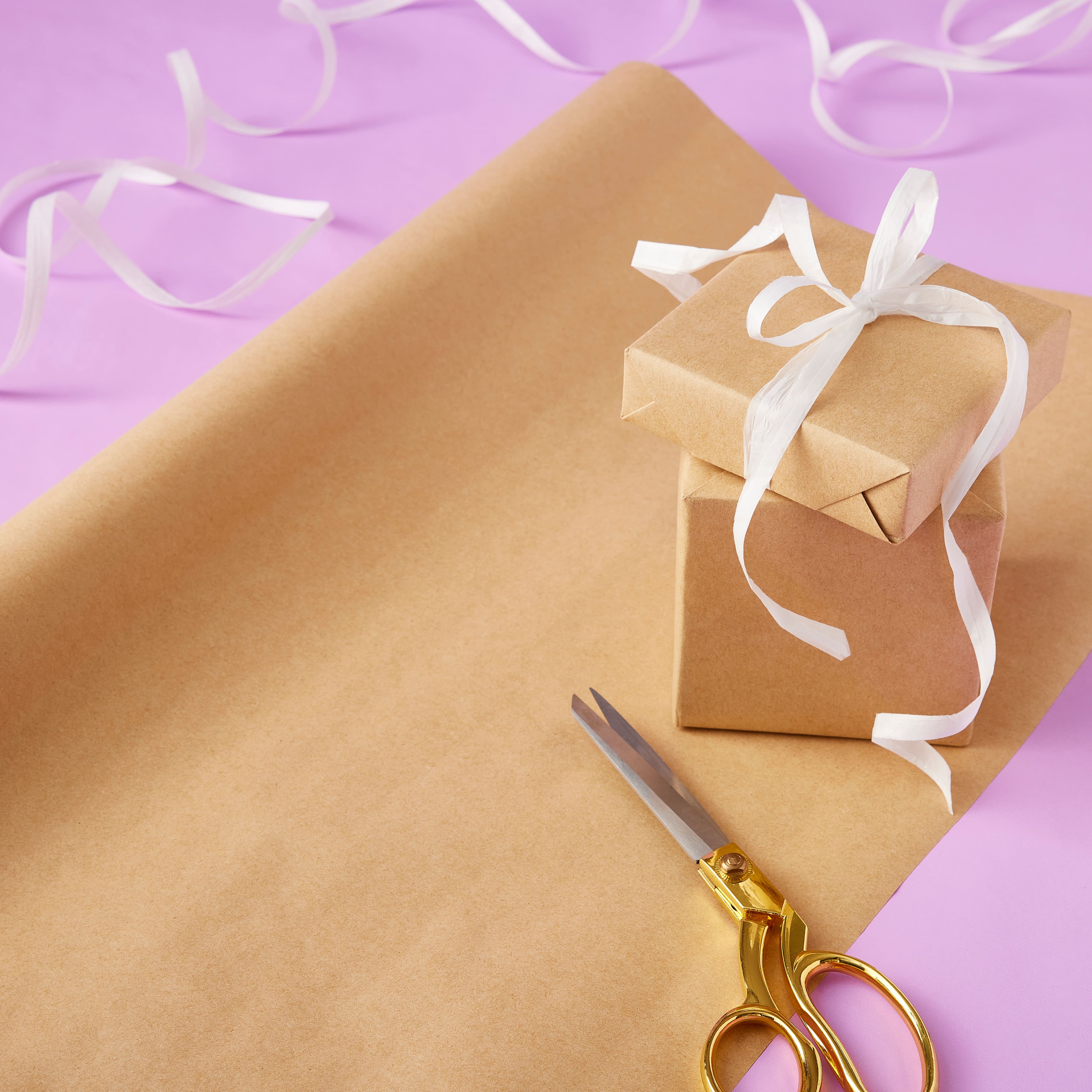 Gift Wrap Paper by Celebrate It in Kraft Brown | 100 | Michaels