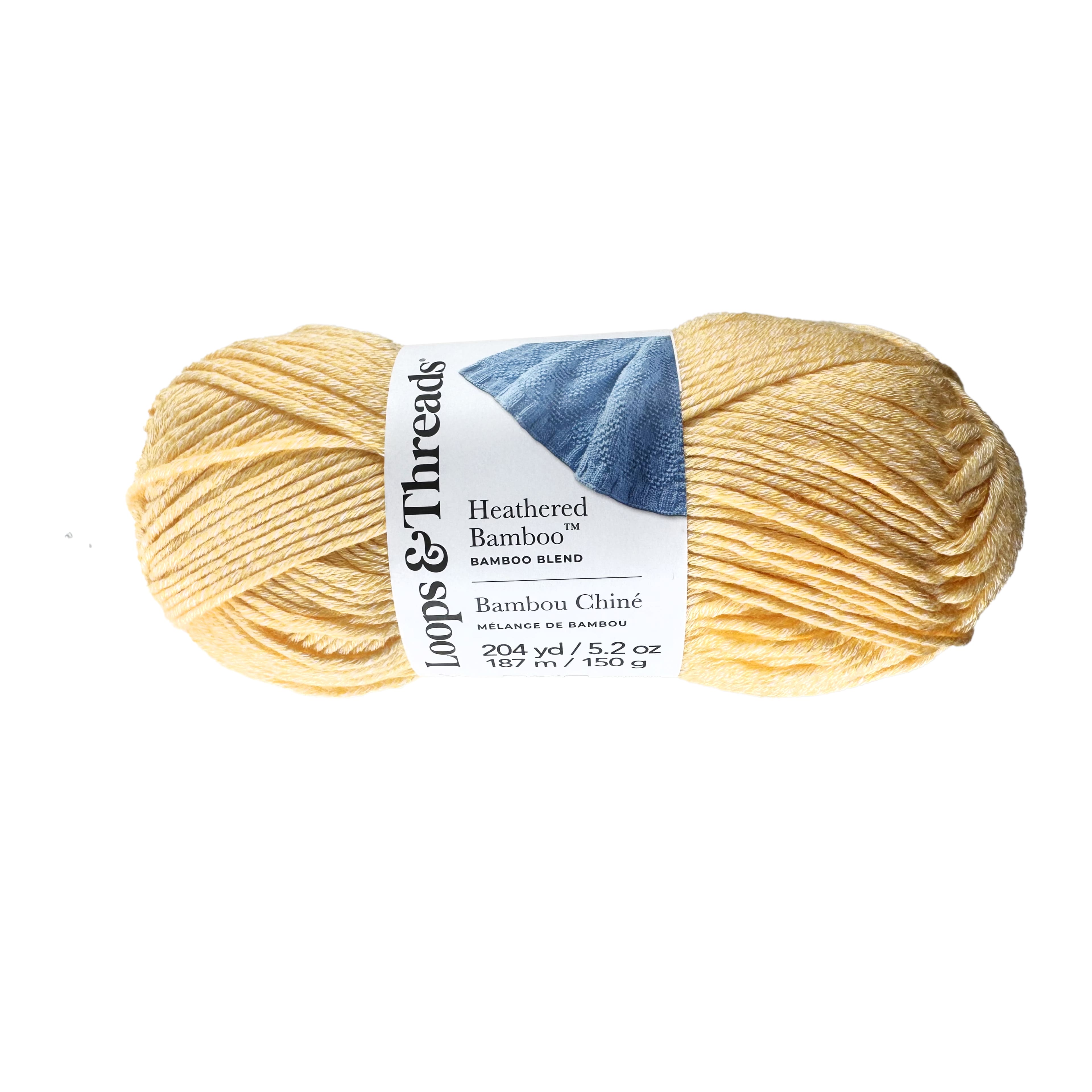 Heathered Bamboo&#x2122; Yarn by Loops &#x26; Threads&#xAE;