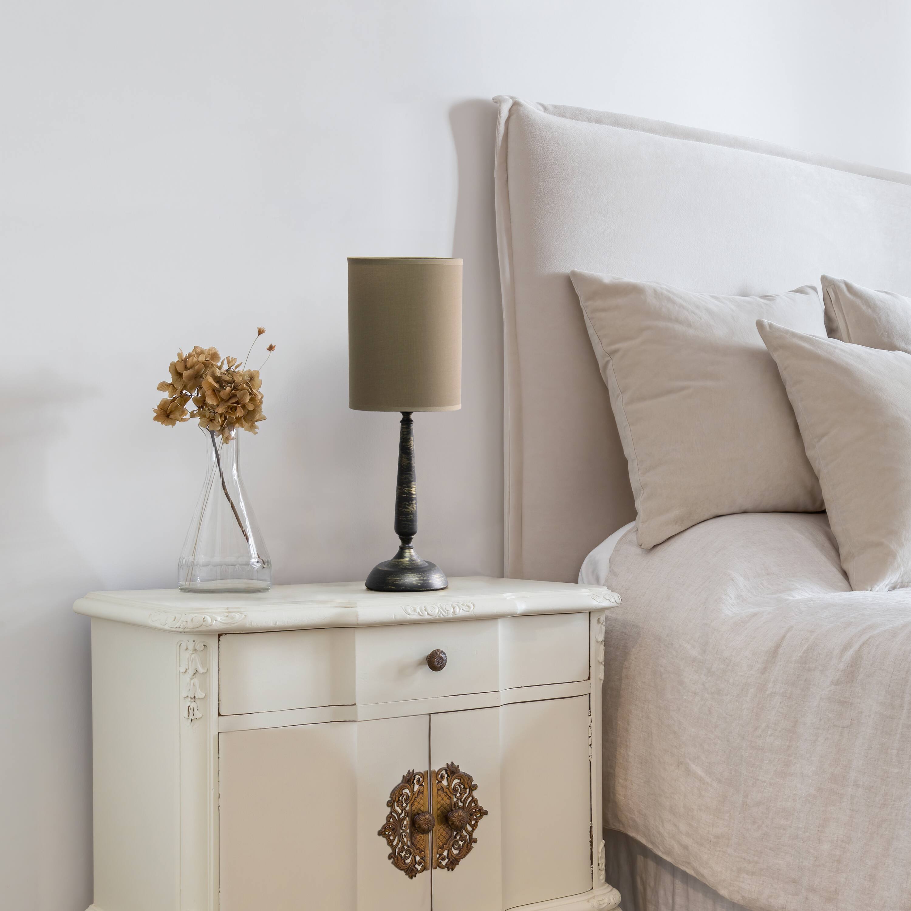 Simple Designs 23" Traditional Candlestick Table Lamp