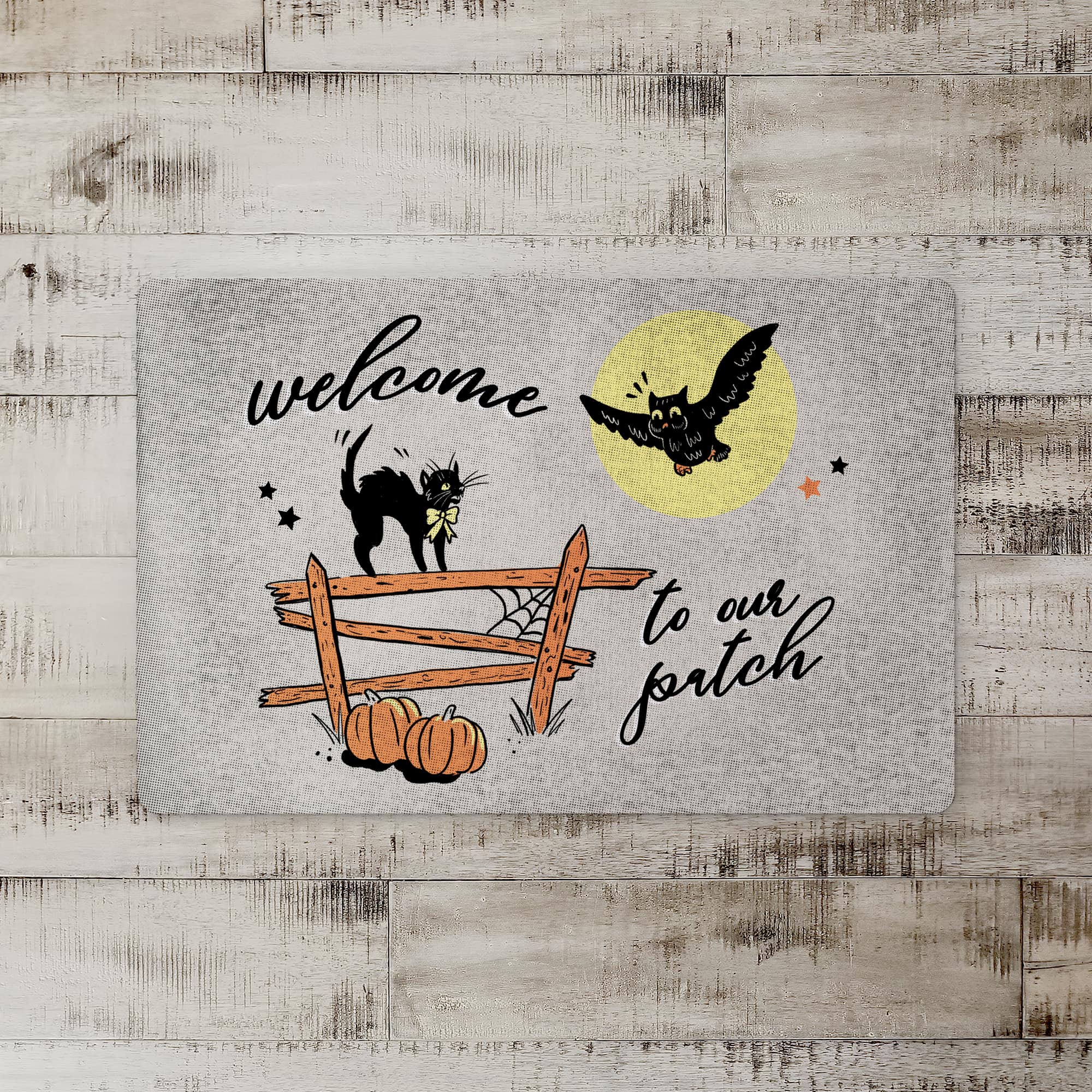 Welcome to Our Patch Floor Mat