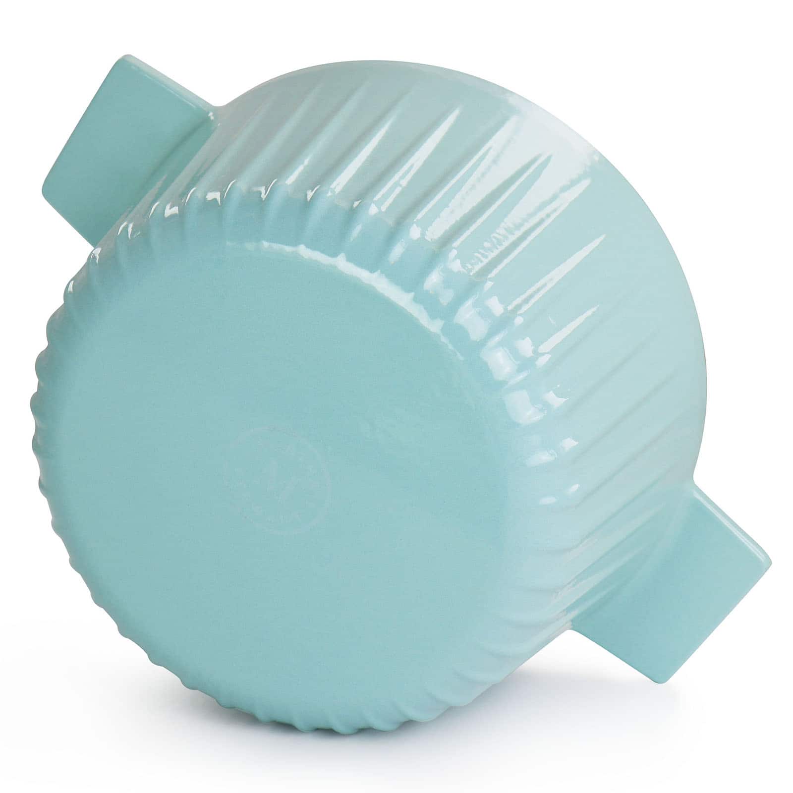 Martha Stewart 5qt. Light Cyan Enameled Round Cast Iron Dutch Oven with Lid