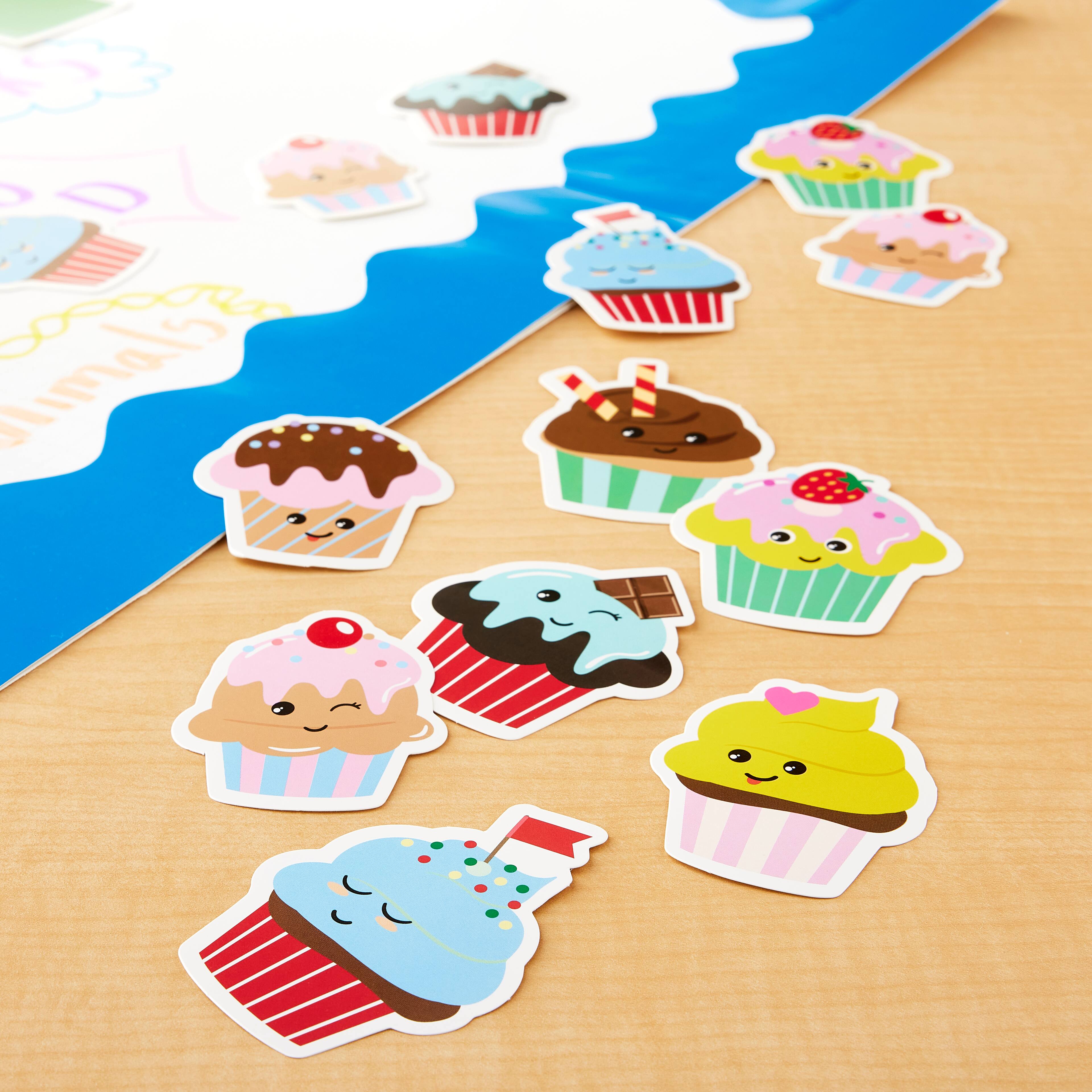 Mini Die Cut Cupcake Accents, 28ct. by B2C®