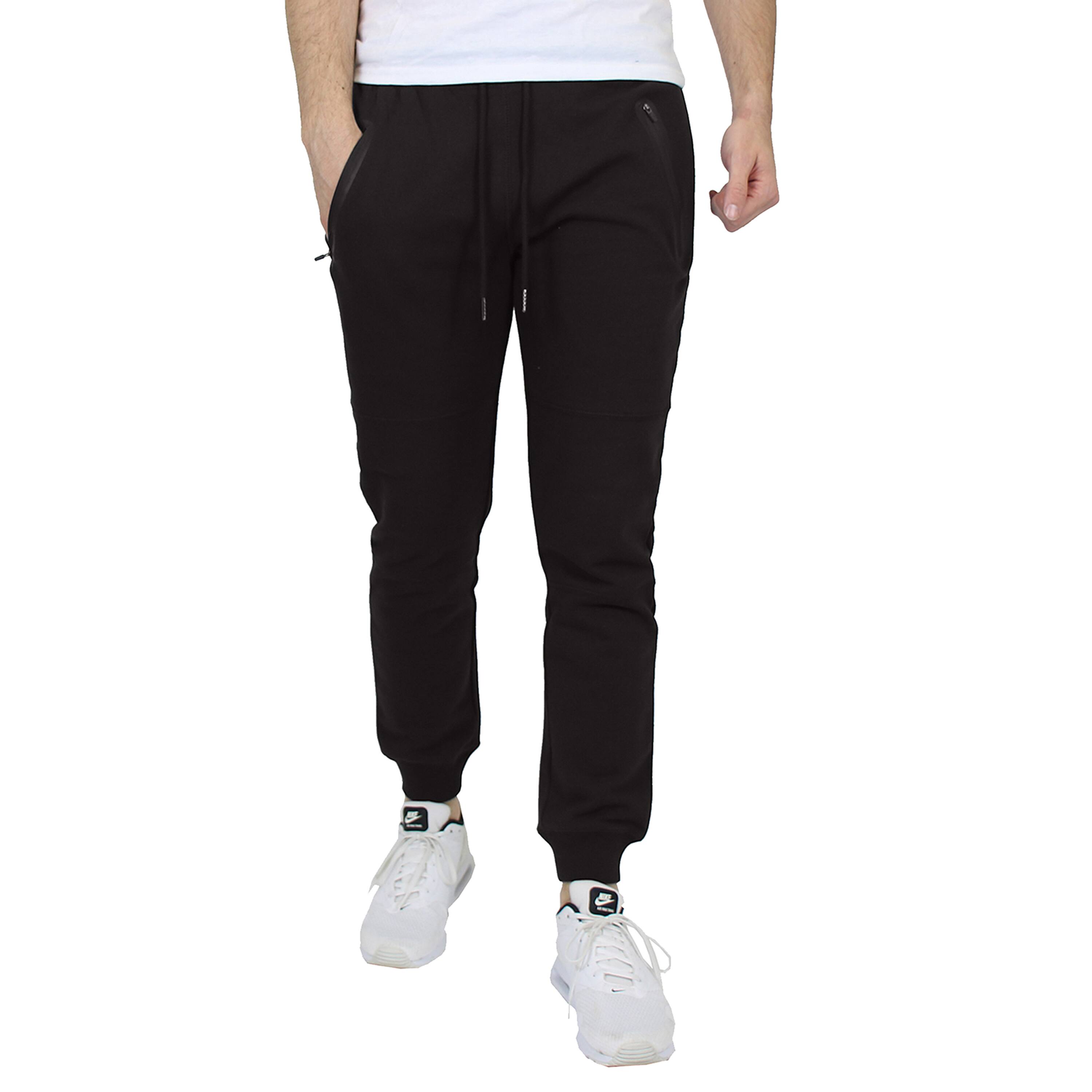 Galaxy by Harvic Men’s Slim Fit Fleece Jogger Sweatpants