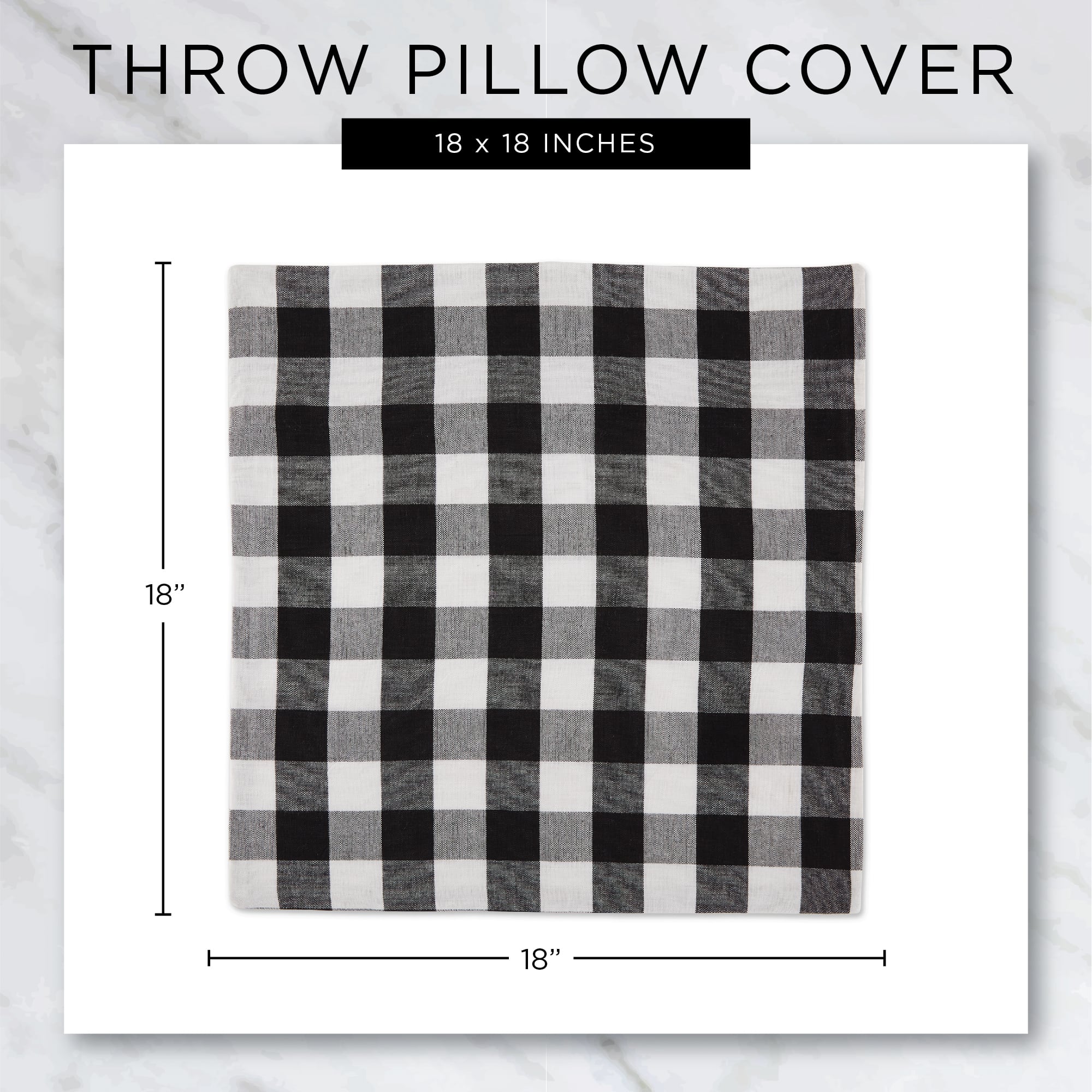 DII&#xAE; Christmas Prints Pillow Cover Set