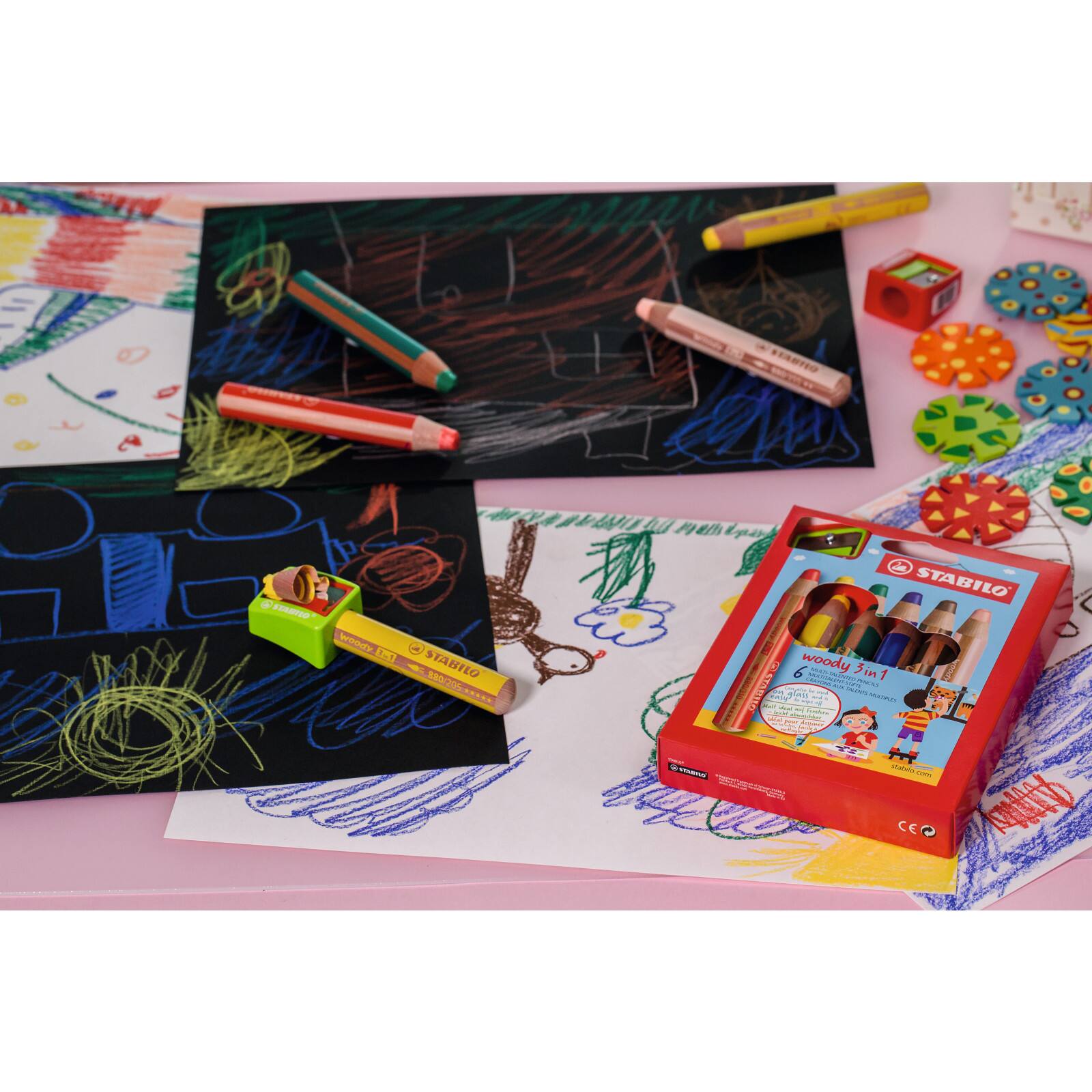 STABILO&#xAE; Woody 3 in 1 Colored Pencil