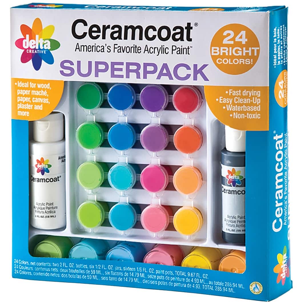 Delta Creative™ Ceramcoat® Acrylic Paint - Pansy Purple, 2 fl oz