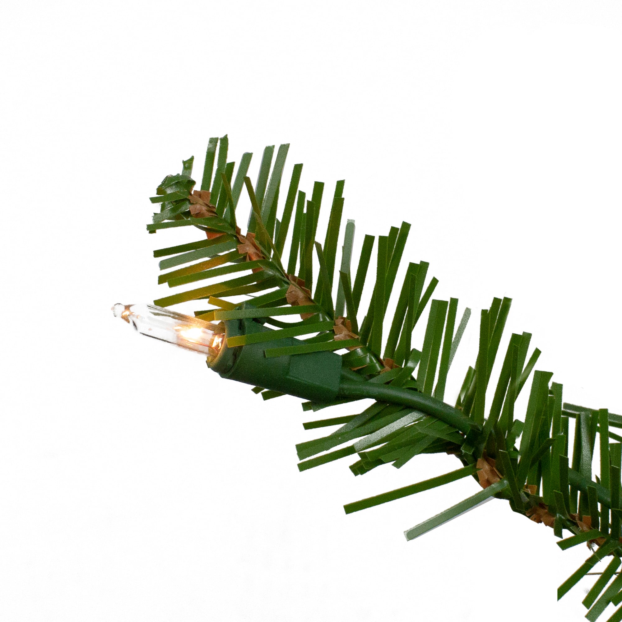 7ft. Pre-Lit Alpine Artificial Christmas Tree, Clear Lights