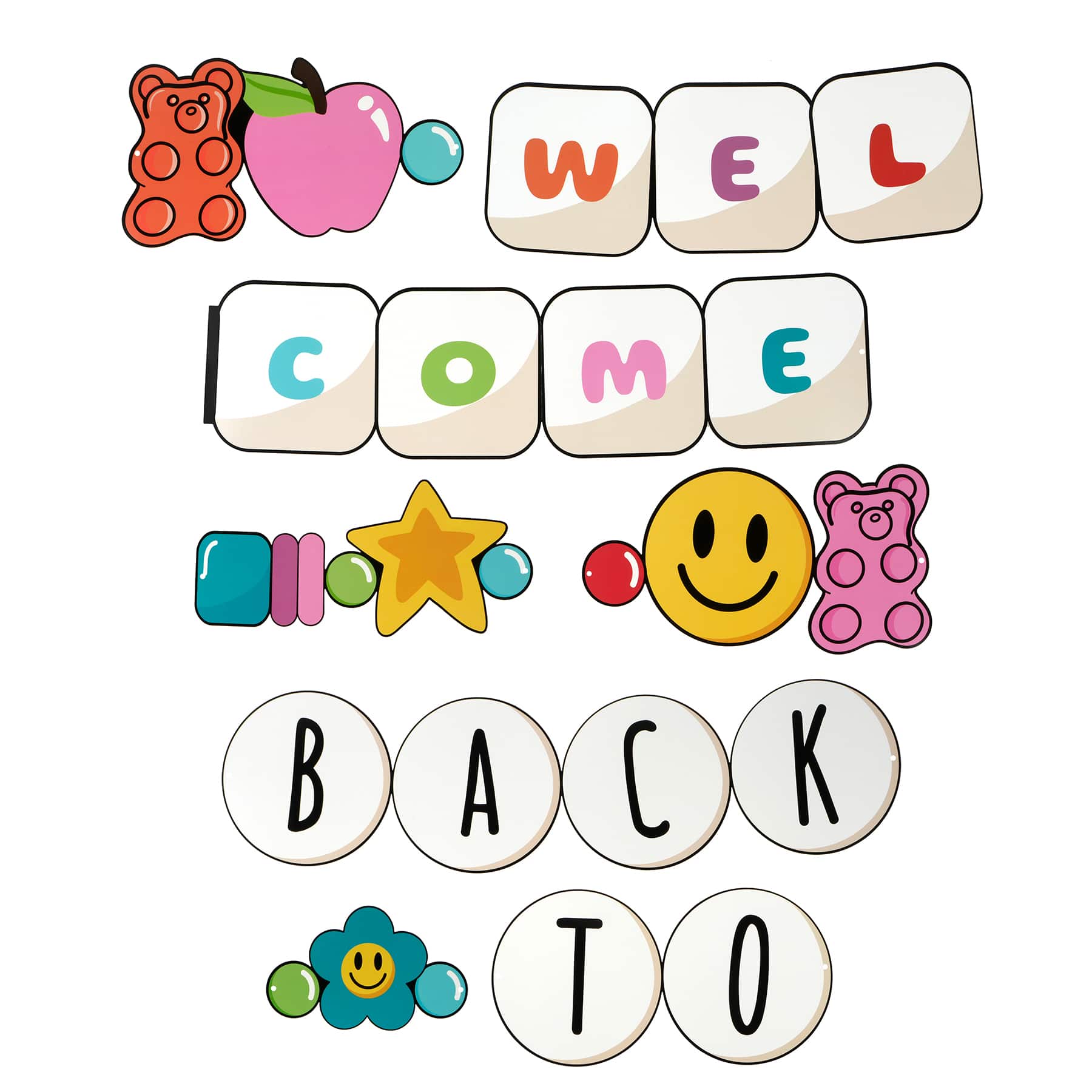 Welcome Back Bulletin Board Kit by B2C&#x2122;