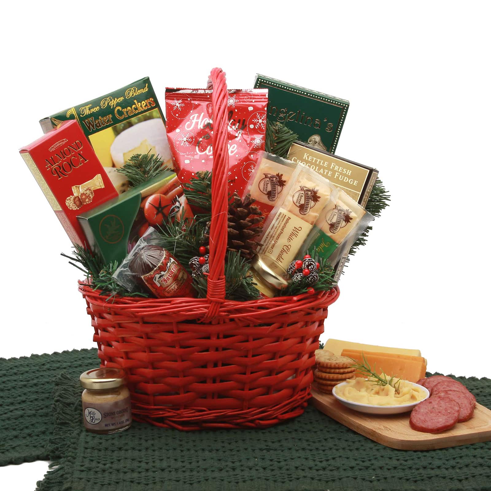 Holiday Snacker Gift Basket
