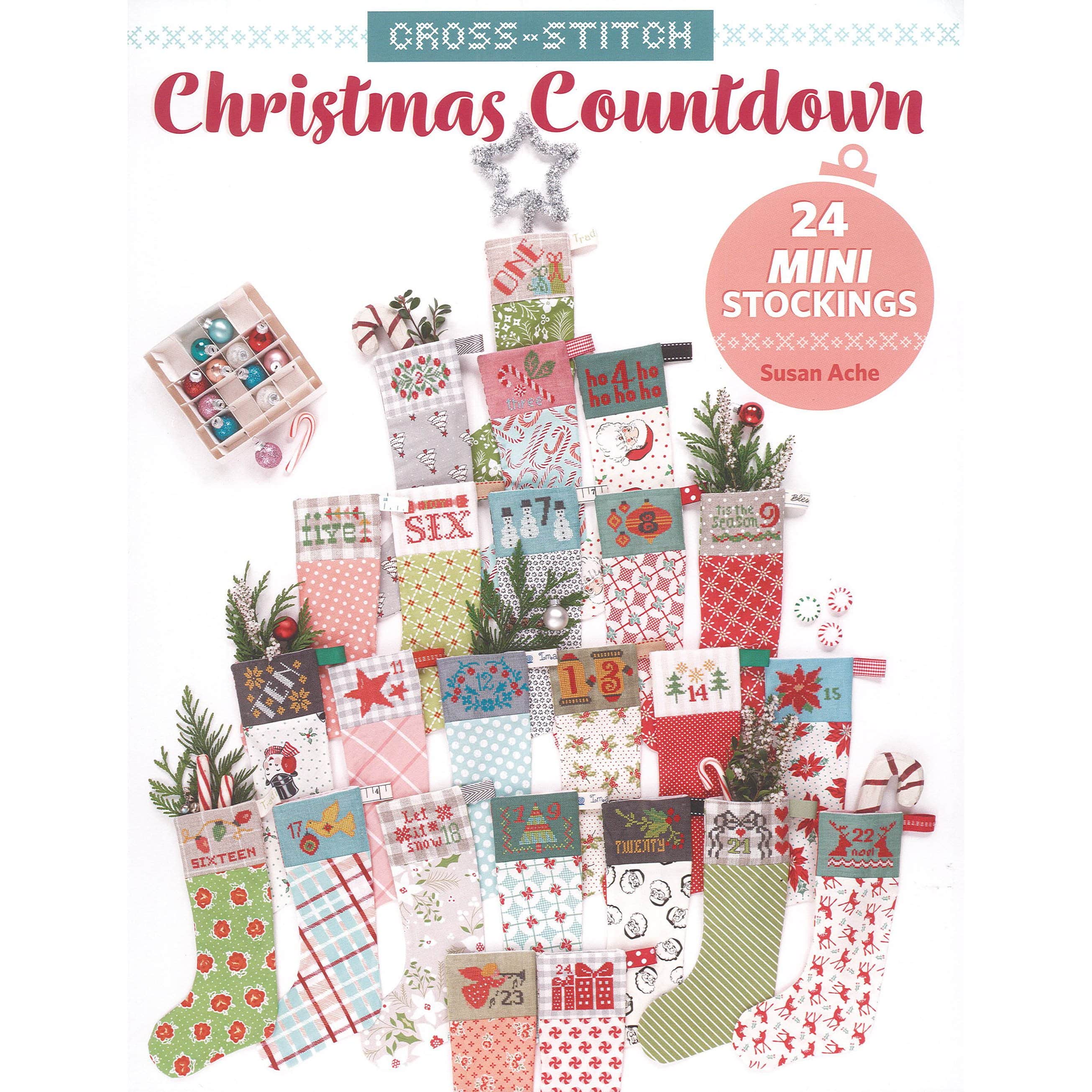 Christmas Ornaments | Counted Cross Stitch Pattern Book