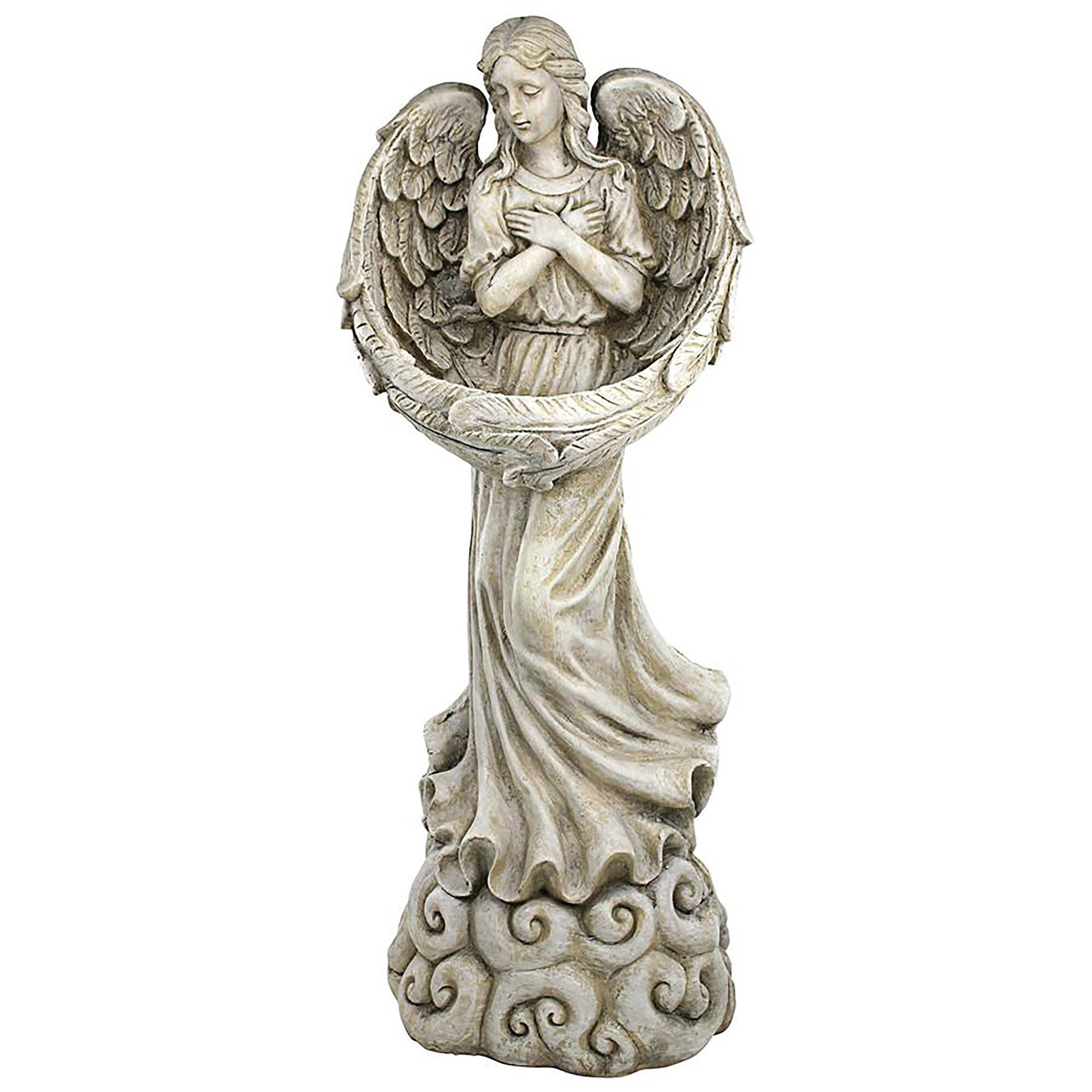Design Toscano 3ft. Surrounded by the Wings of Love Angel Statue